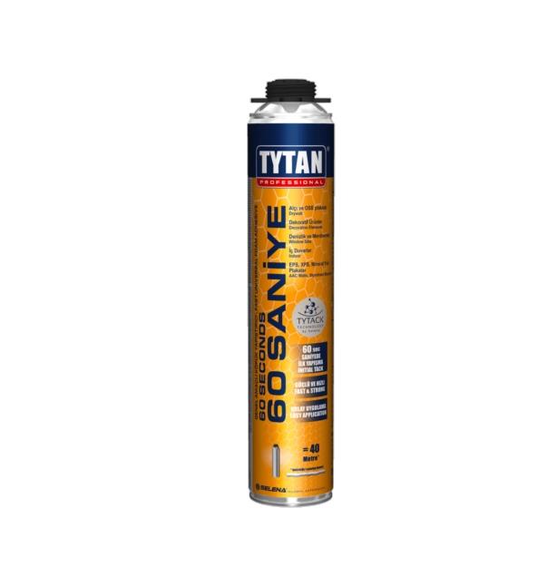 Tytan 60 Saniye Hızlı Köpük Yapıştırıcı 750 ML