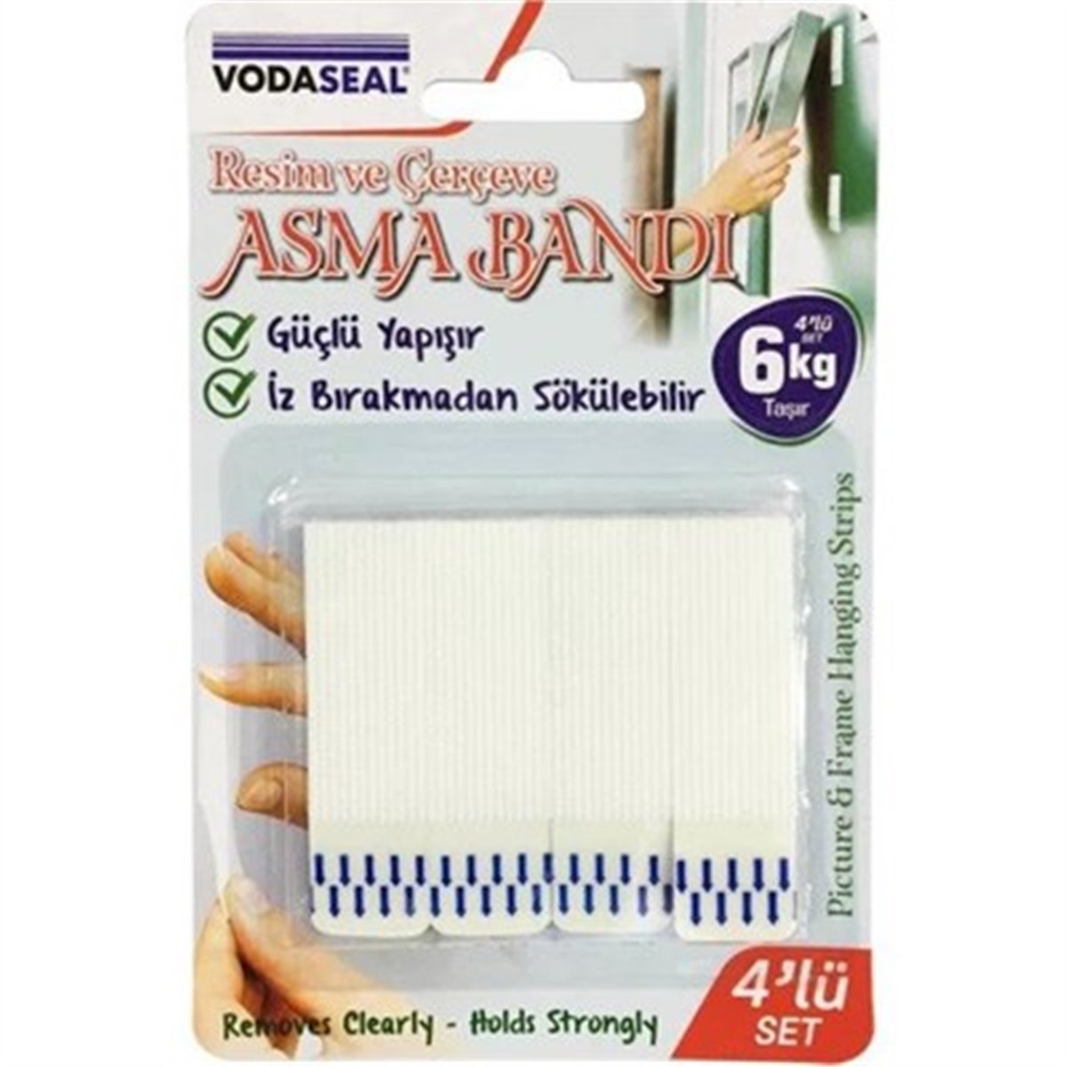 Vodaseal Resim Çerçeve Asma Bandı 4lü 6kg