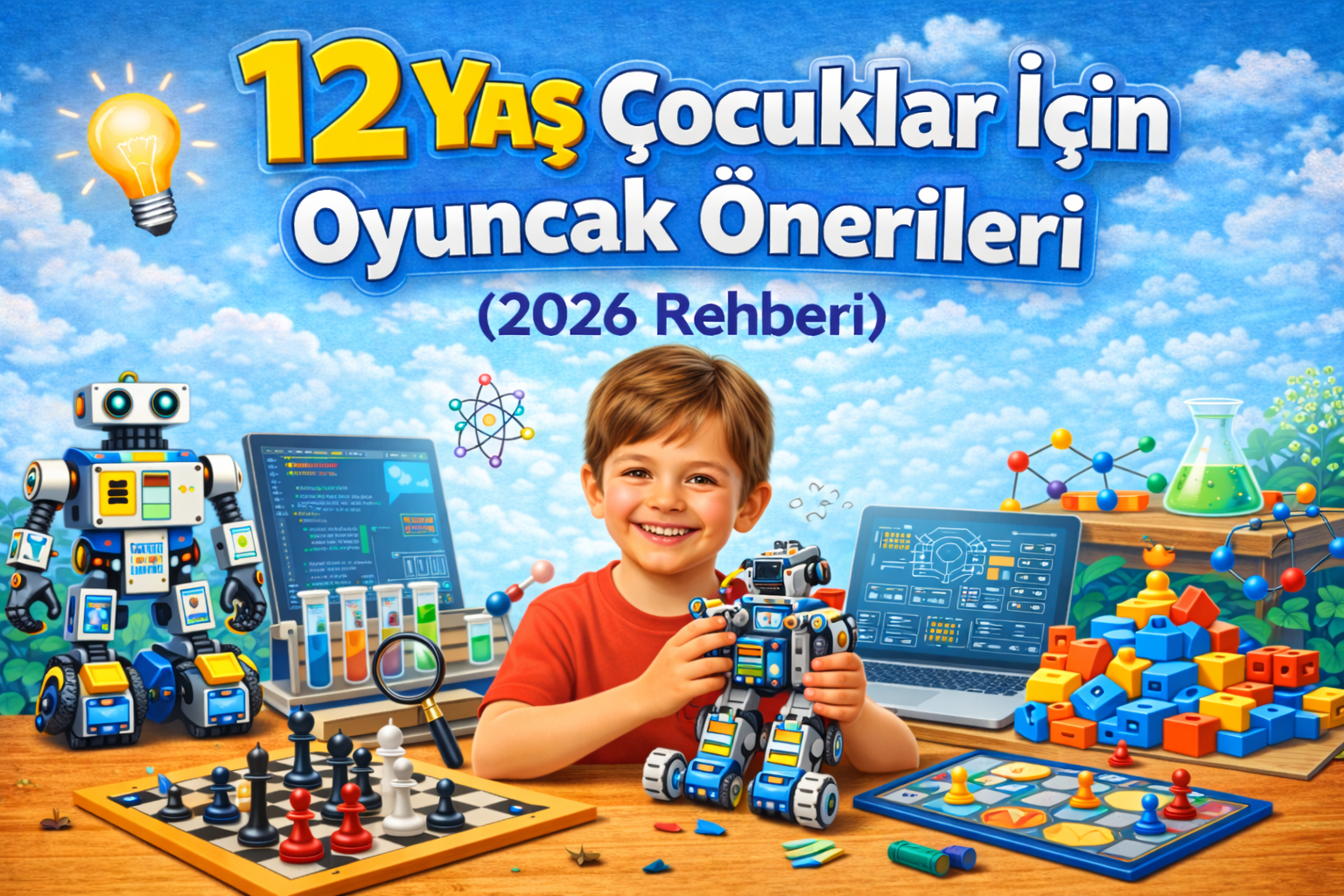 12 yaş oyuncak önerileri,12 yaş çocuklar için oyuncak,STEM oyuncakları,robotik kodlama oyuncakları,eğitici oyuncaklar
