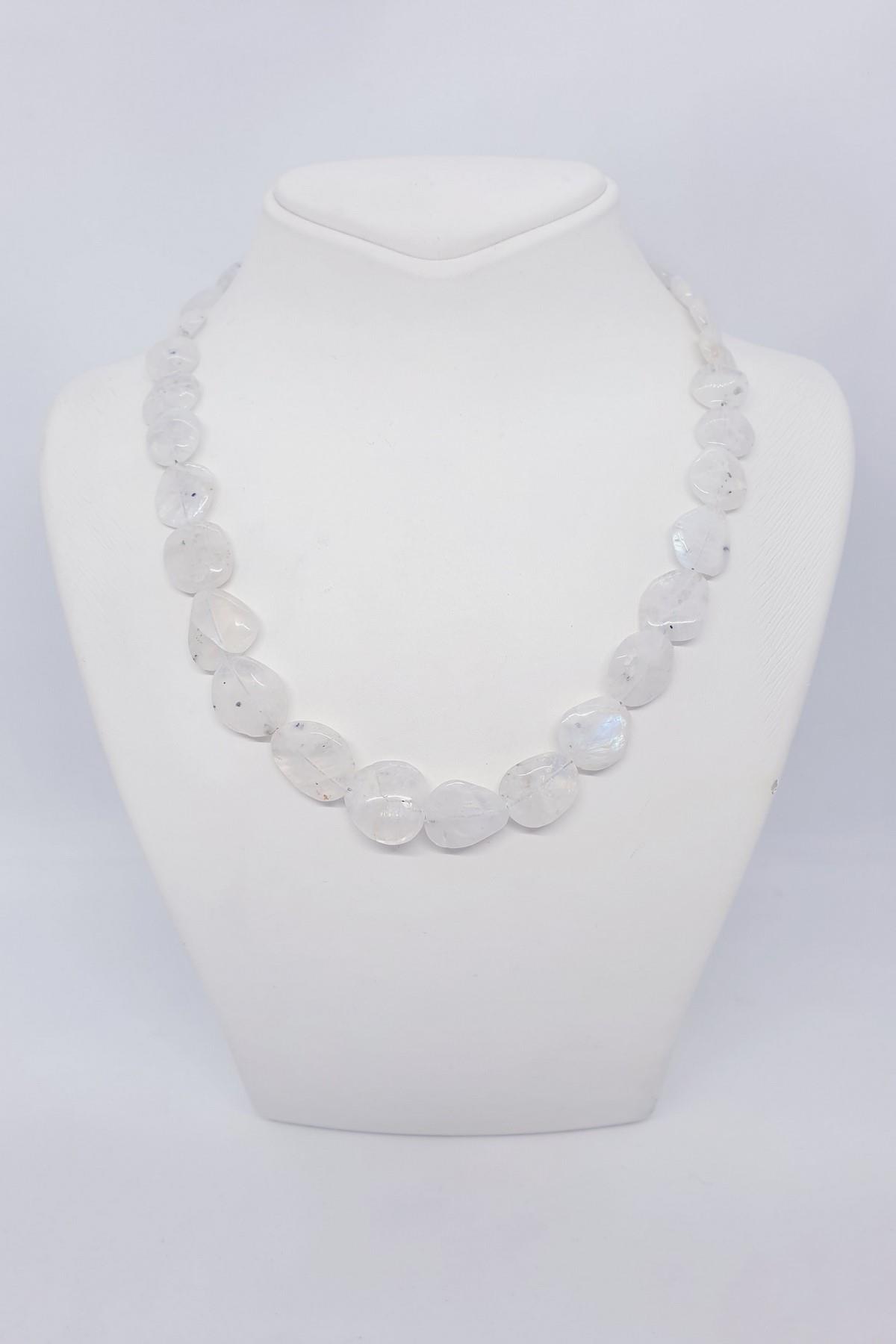 Ay Taşı Doğal Butik Kolye 