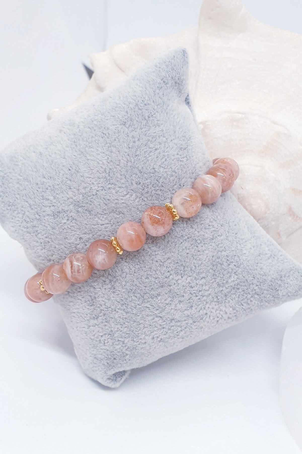 Bal Güneş Taşı Doğal Taş Bileklik