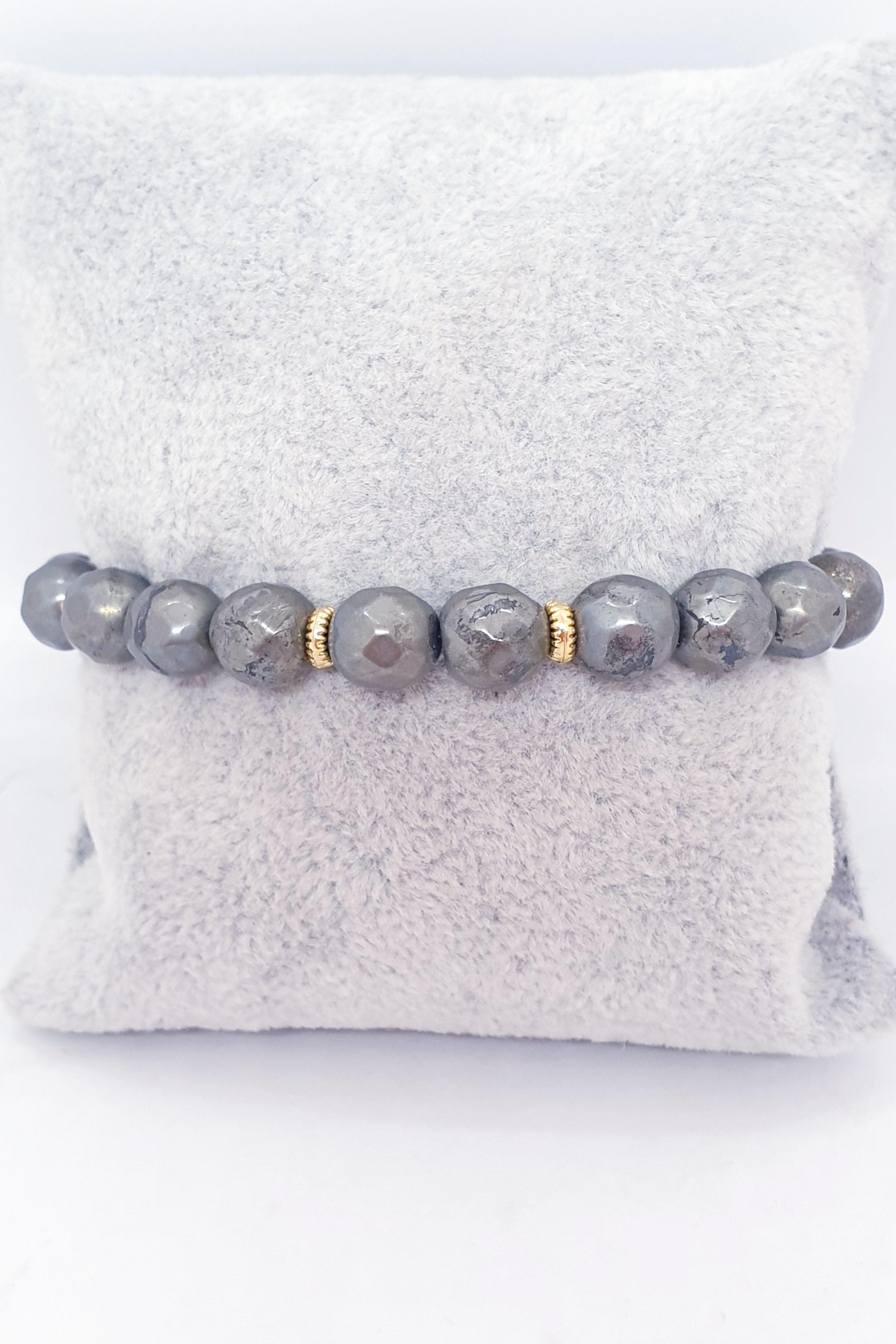 Faset Kesim Pirit  Doğal Taş Bileklik