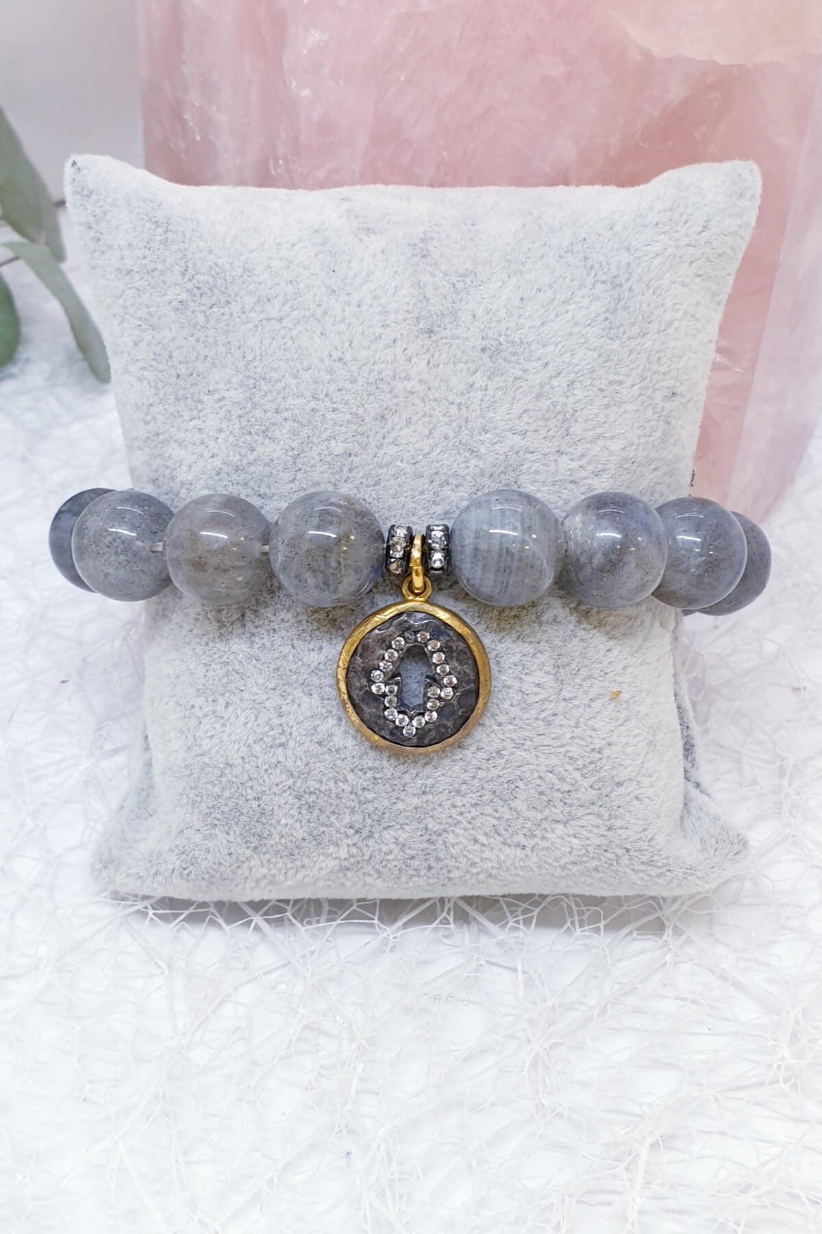 Fatmanın Eli Labradorit Doğal Taşlı Bileklik