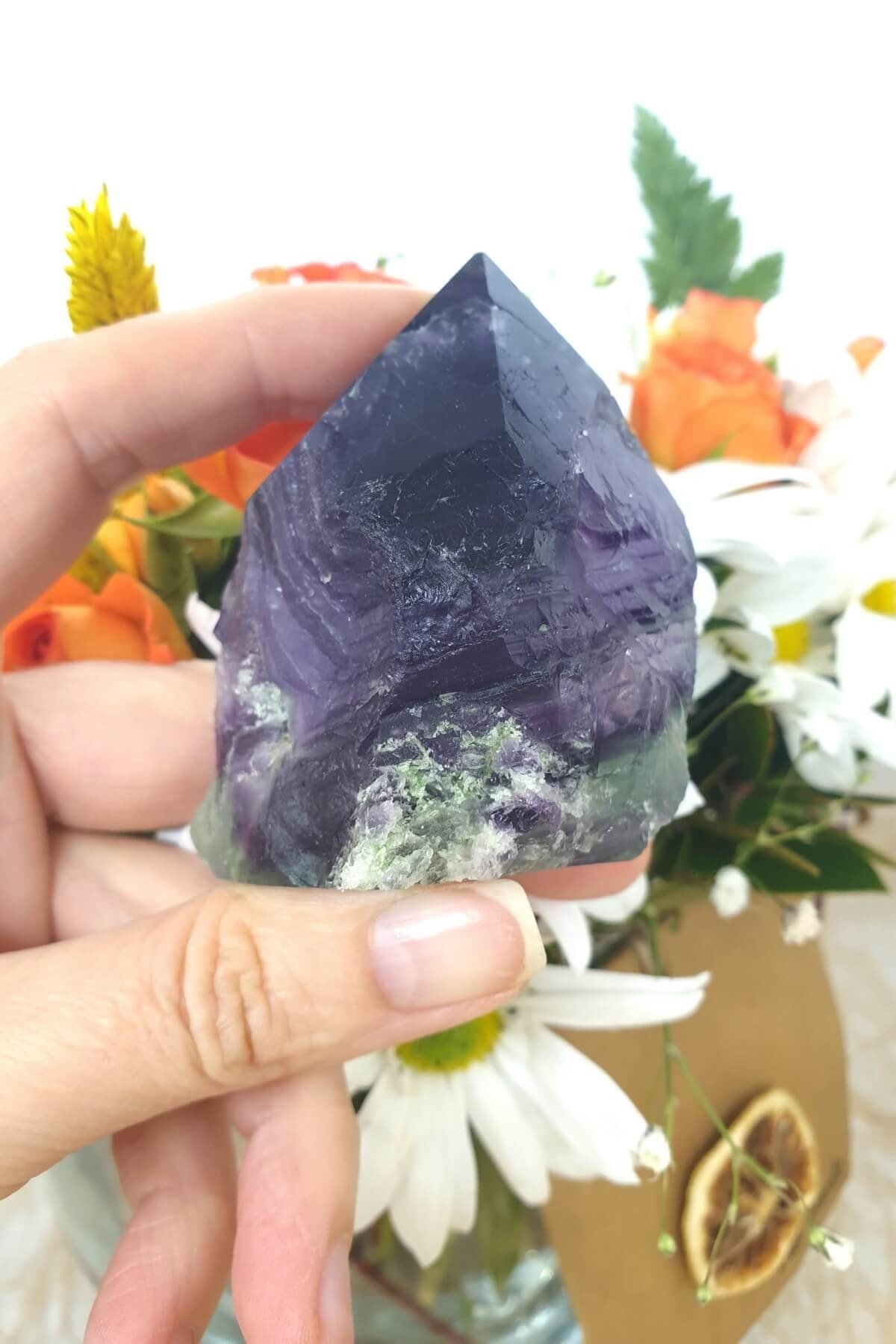 Florit Doğal Taş Parça