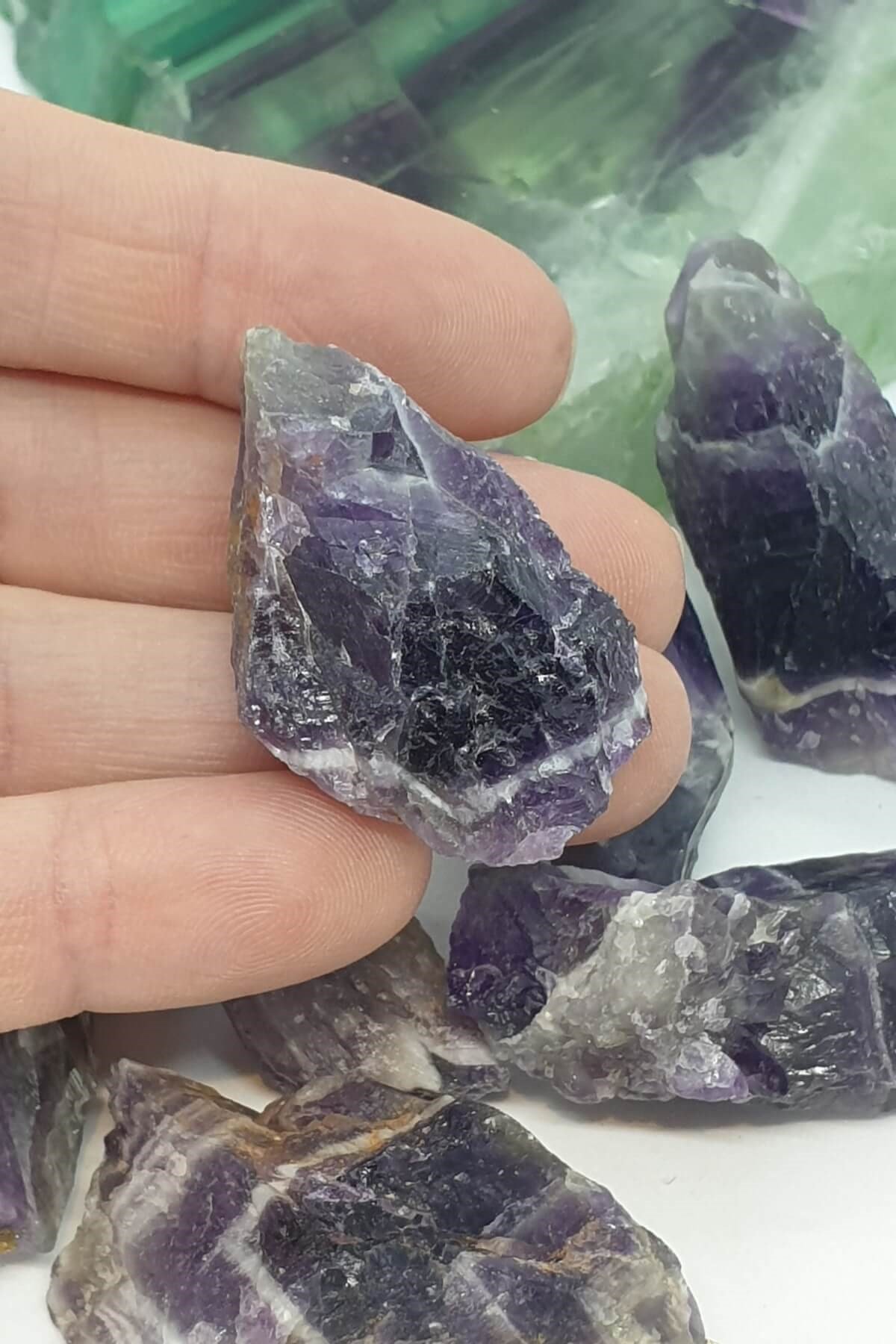 Ham Ametist Küçük Doğal Taş