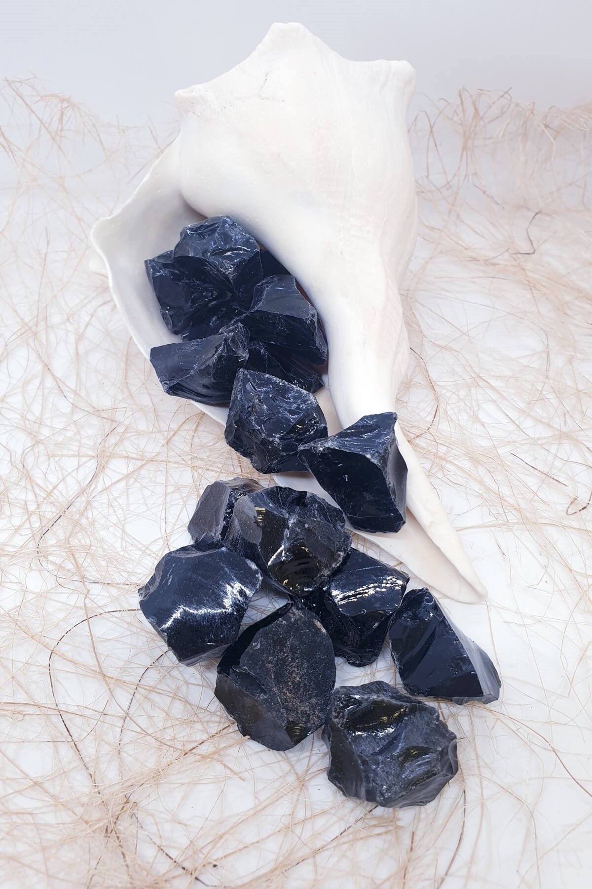 Ham Obsidyen Doğal Taş Parça