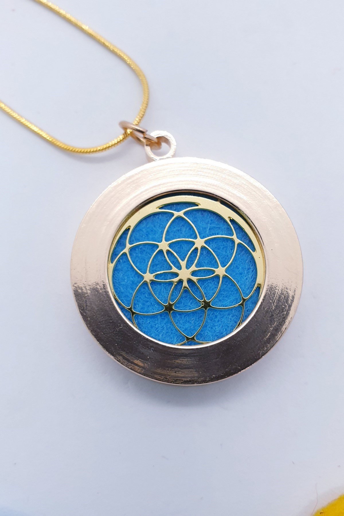 İki Taraflı 7 Çakra Difizör Kolyesi