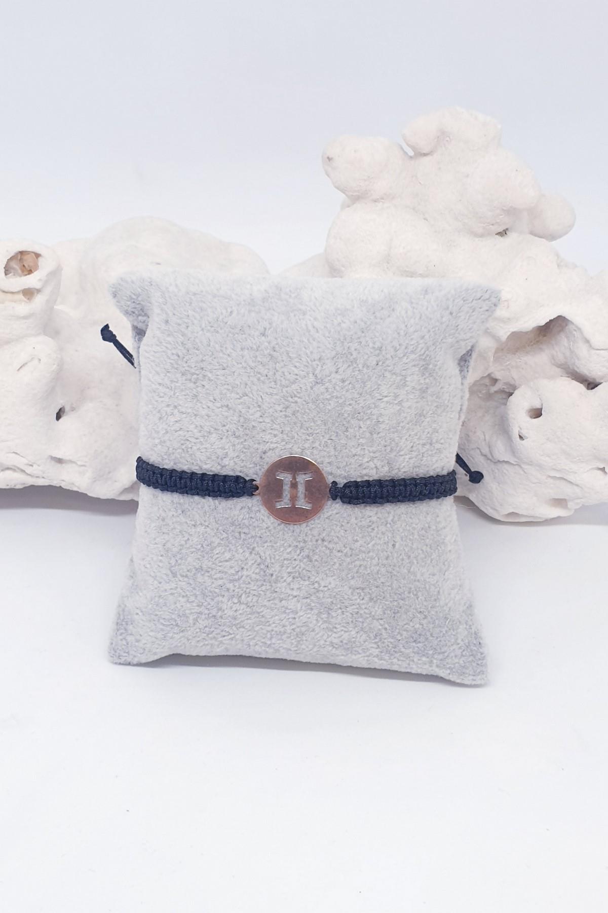 İkizler Burcu Makrome Bileklik