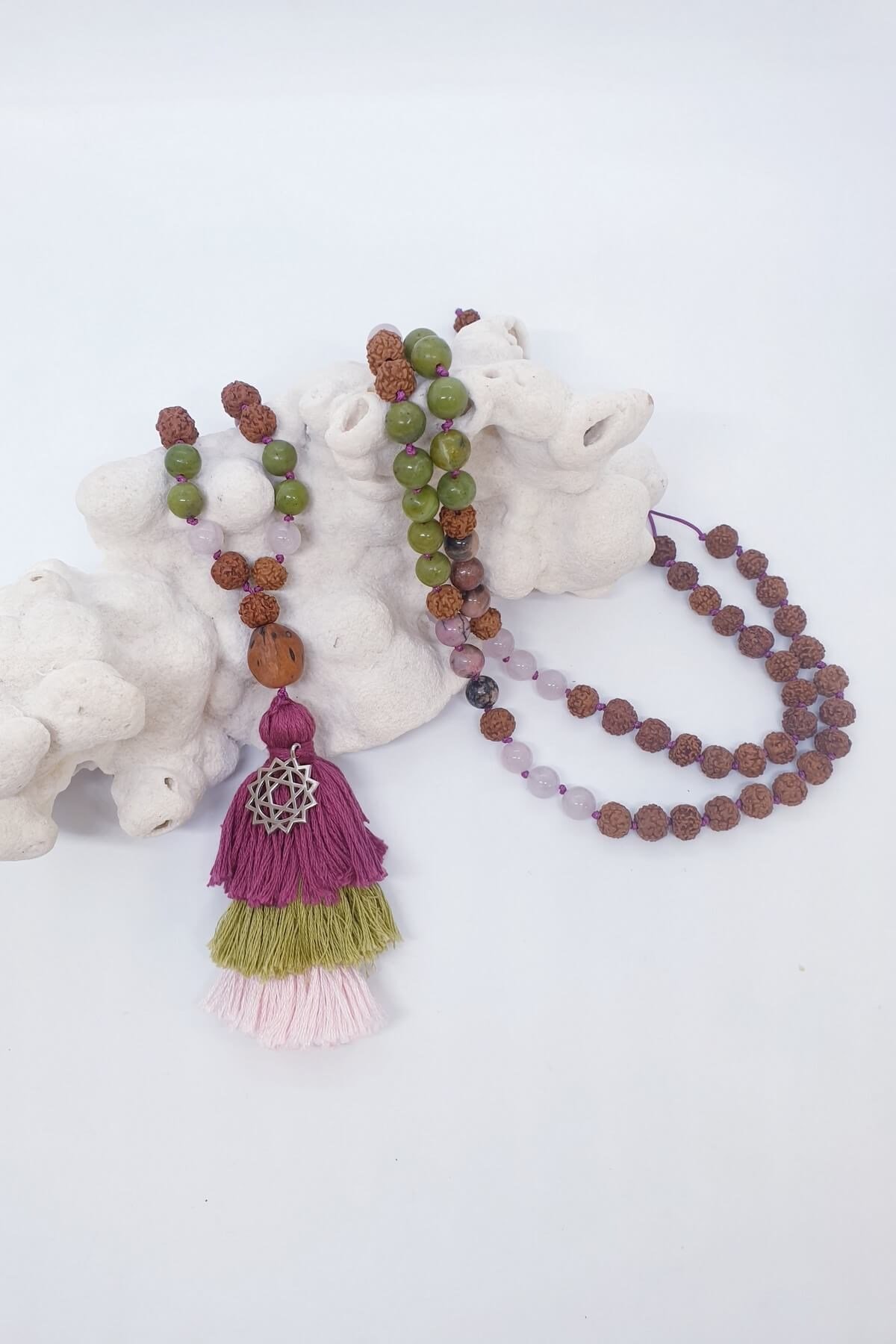 KALP ÇAKRASI 108 MALA KOLYESİ