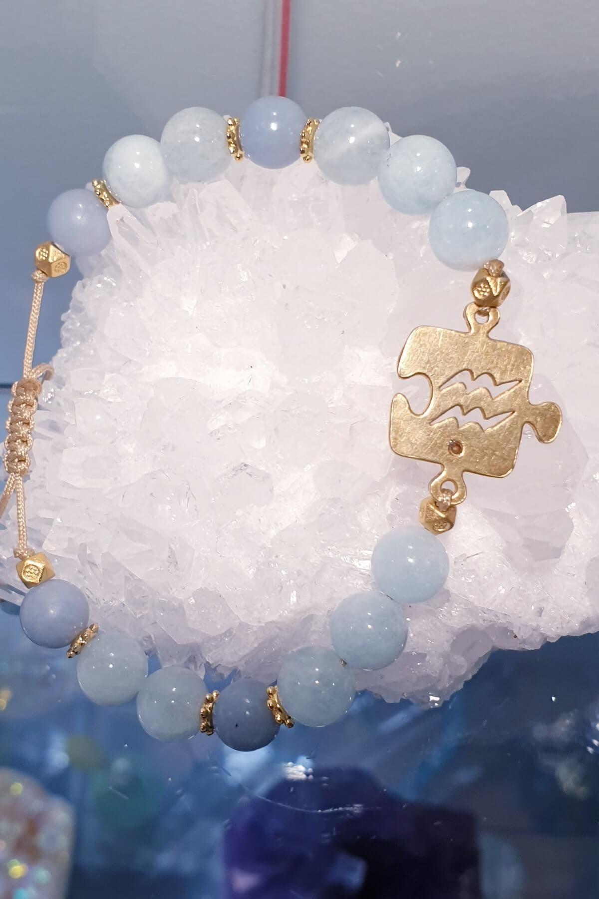 Kova Burcu Plaka Bileklik