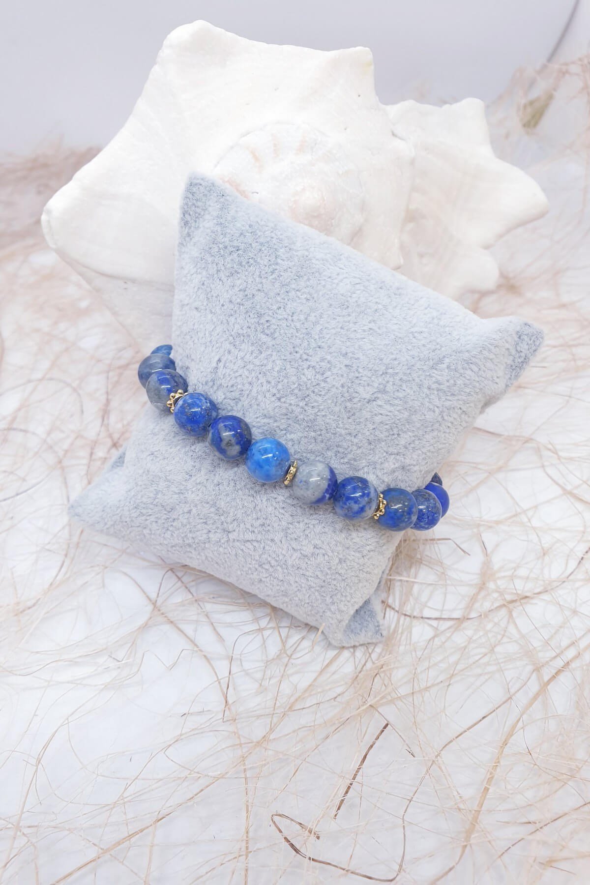 Lapis Lazuli Doğal Taş Bileklik