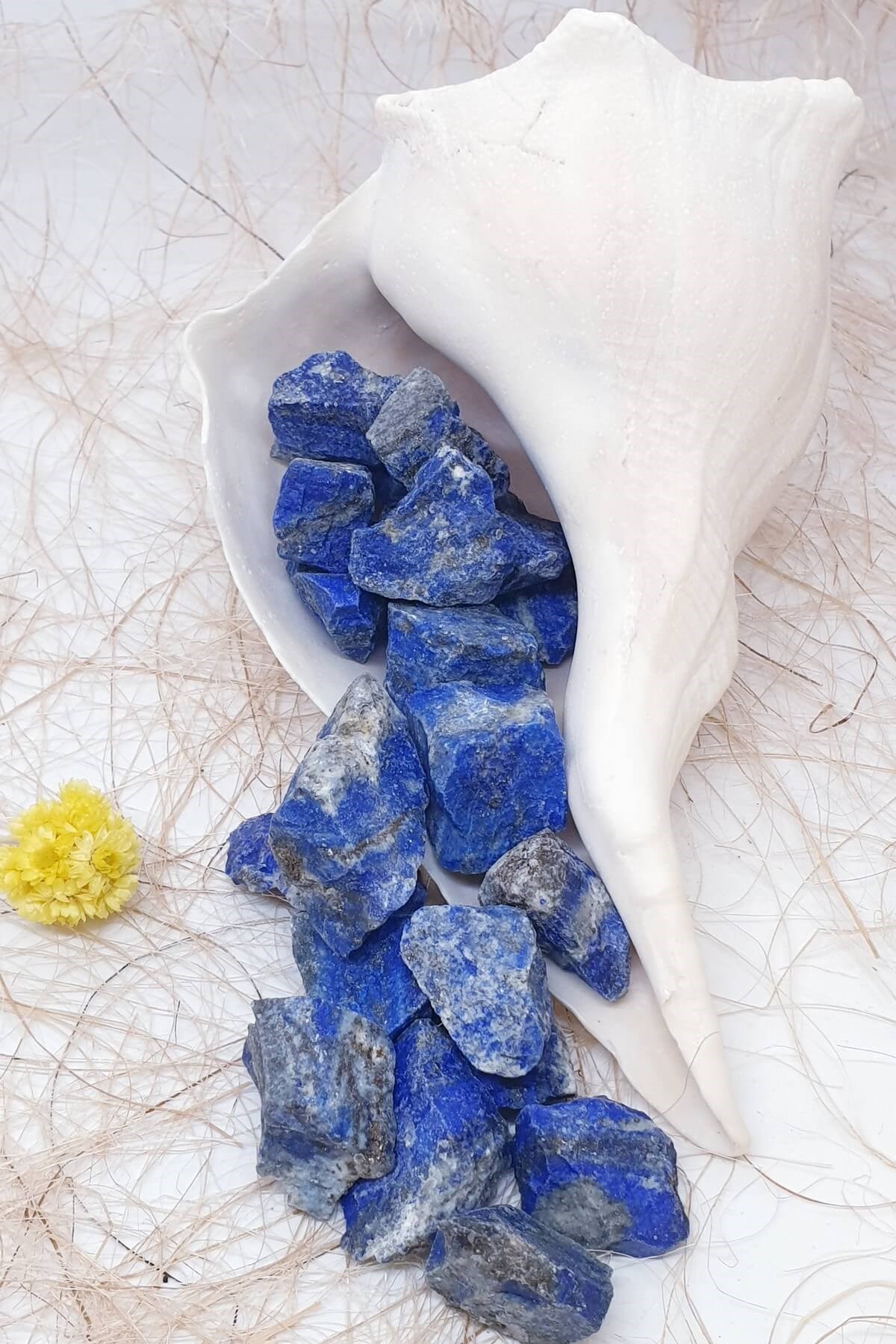 Lapis Lazuli İşlenmemiş Doğal Taş