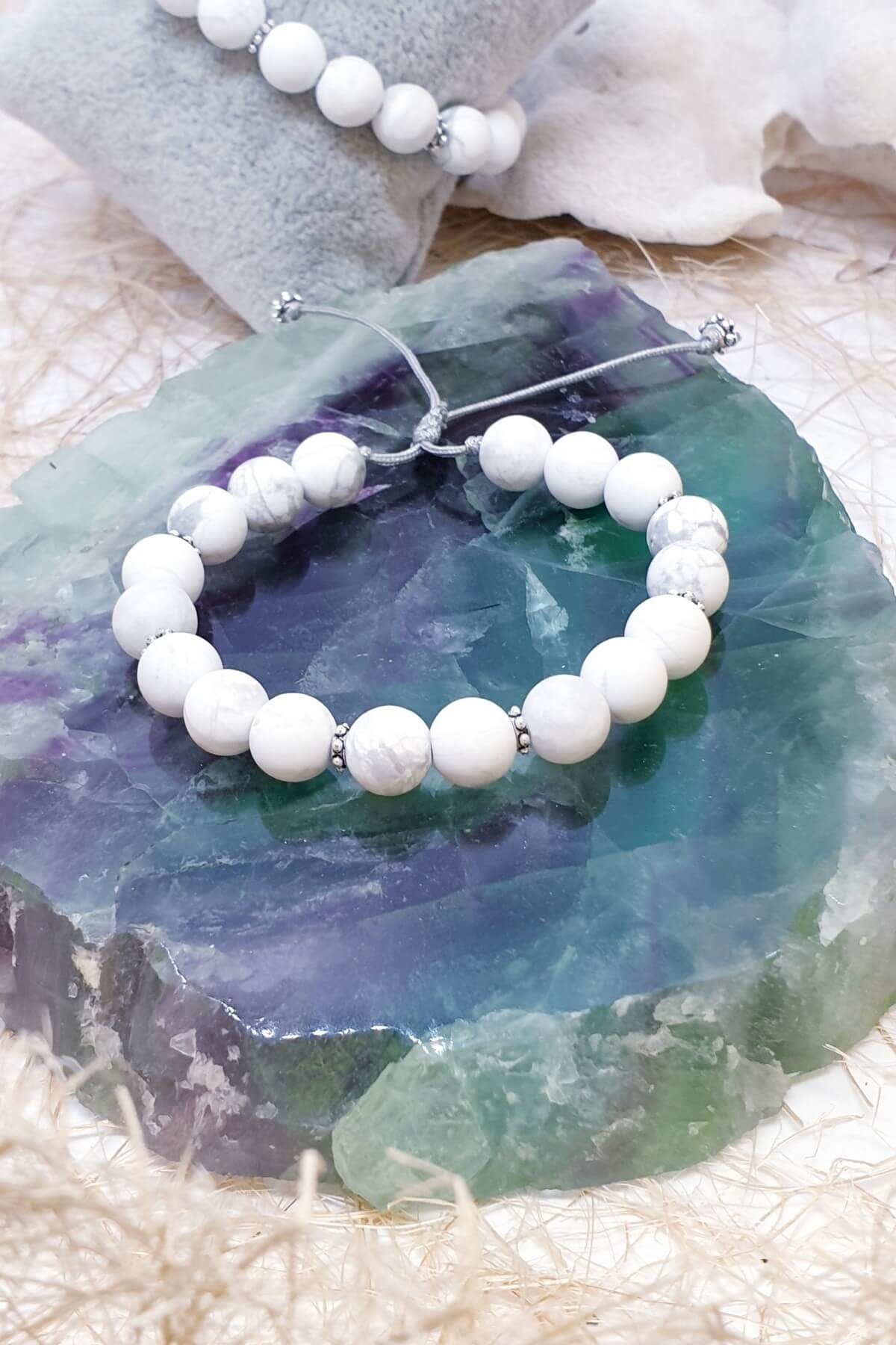 Mat Havlit Doğal Taş Bileklik