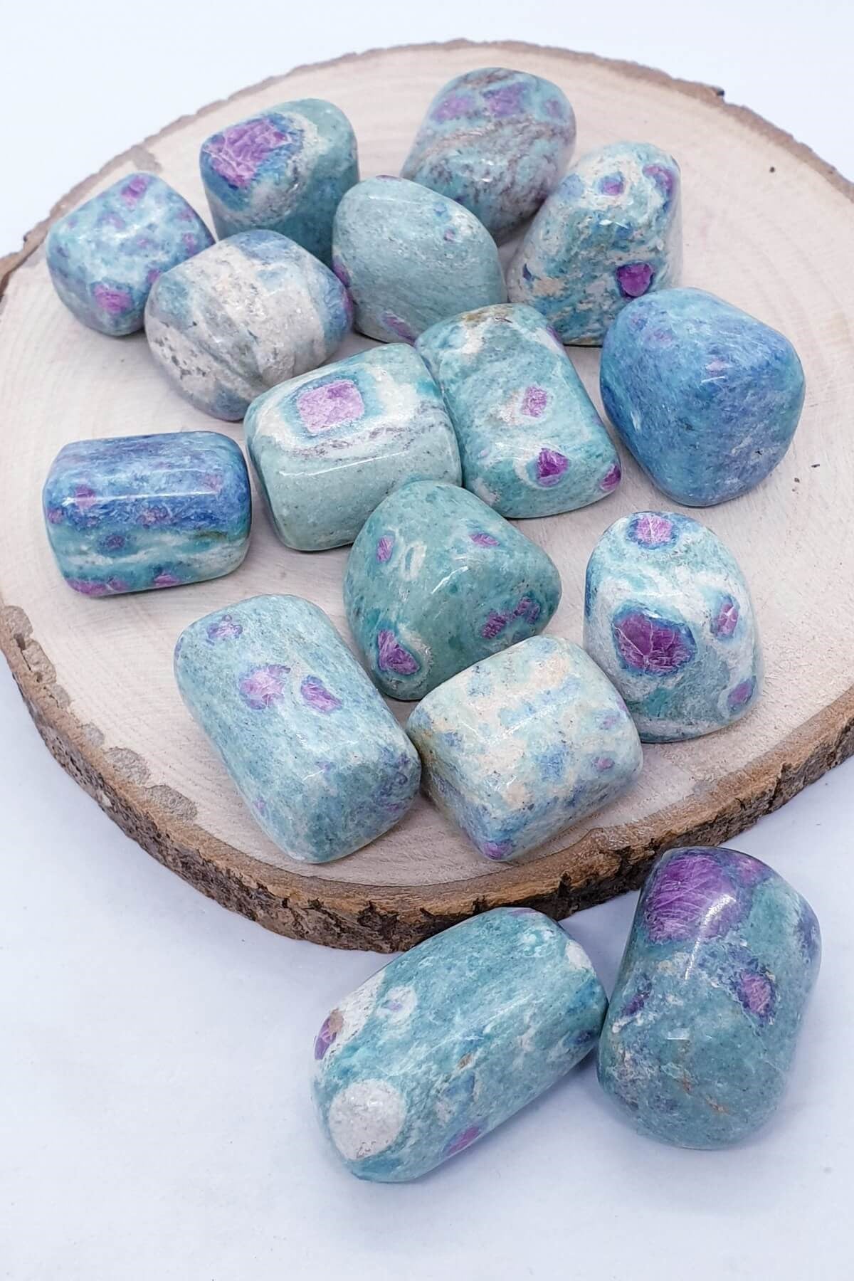 Ruby Zoisit Doğal Cep Taşı