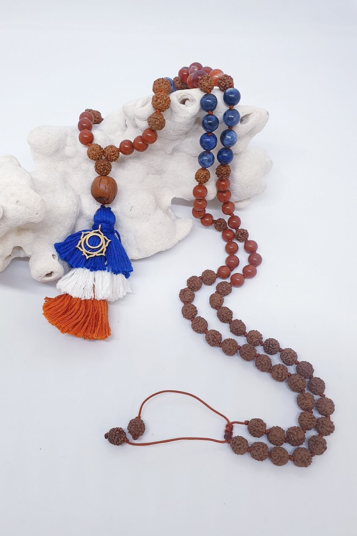 SAKRAL ÇAKRA 108 MALA KOLYESİ