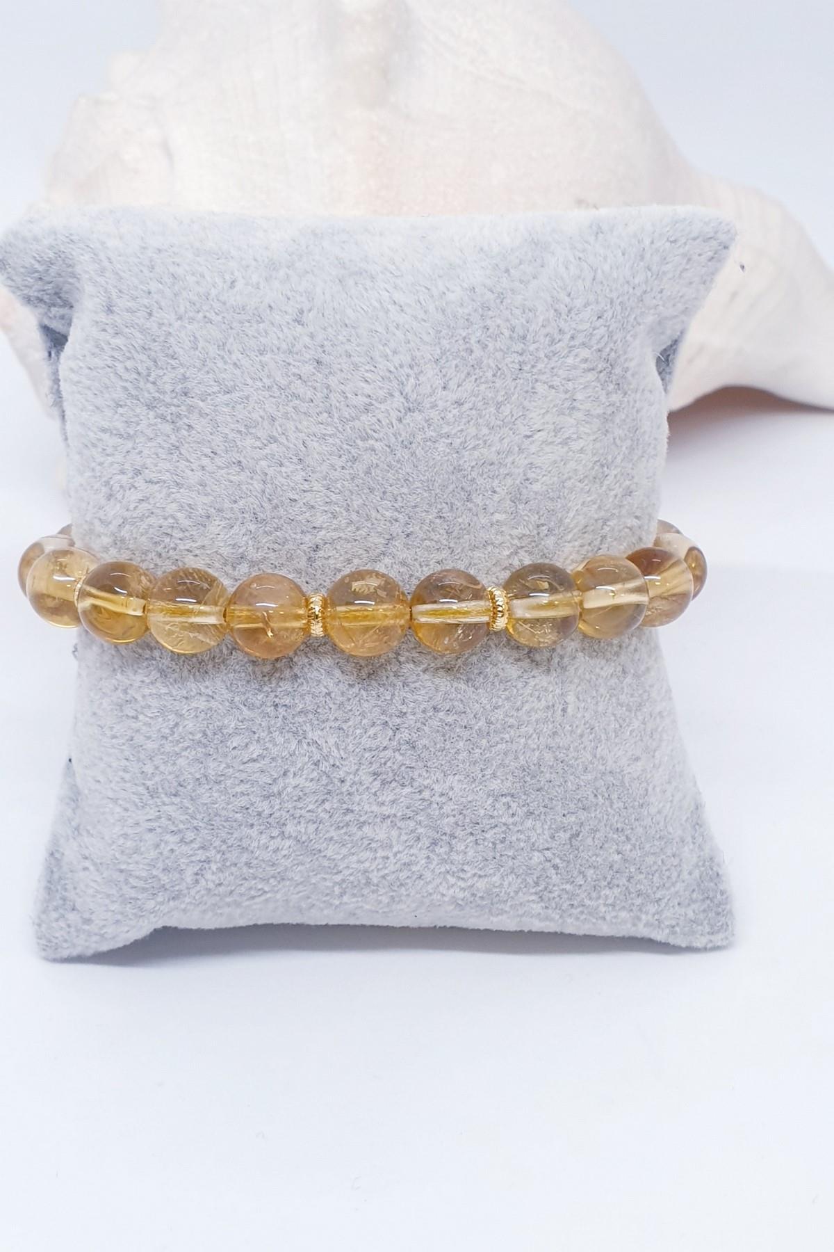 Sitrin Doğal Taş Bileklik