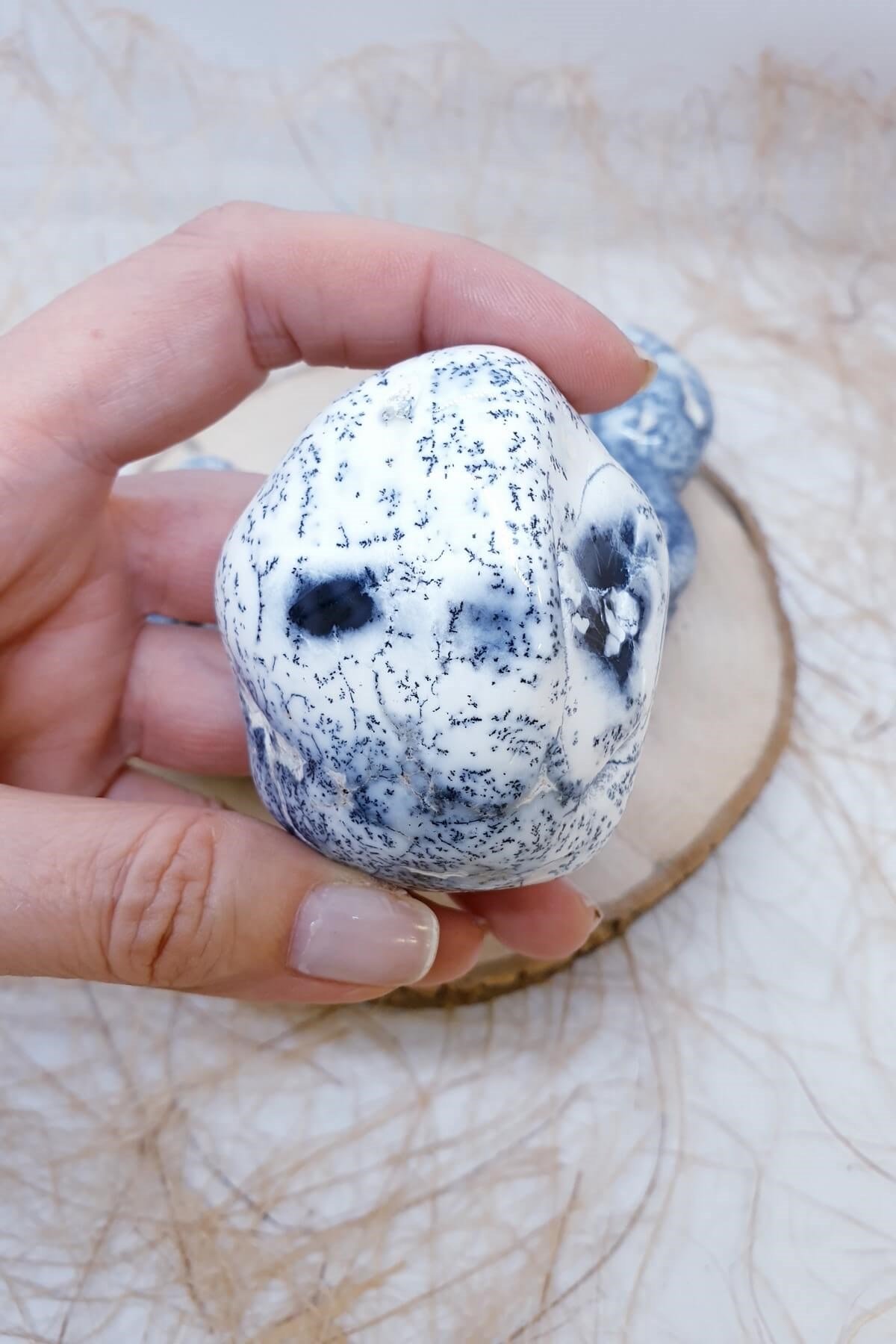 Tamburlanmış Opal Doğal Taş