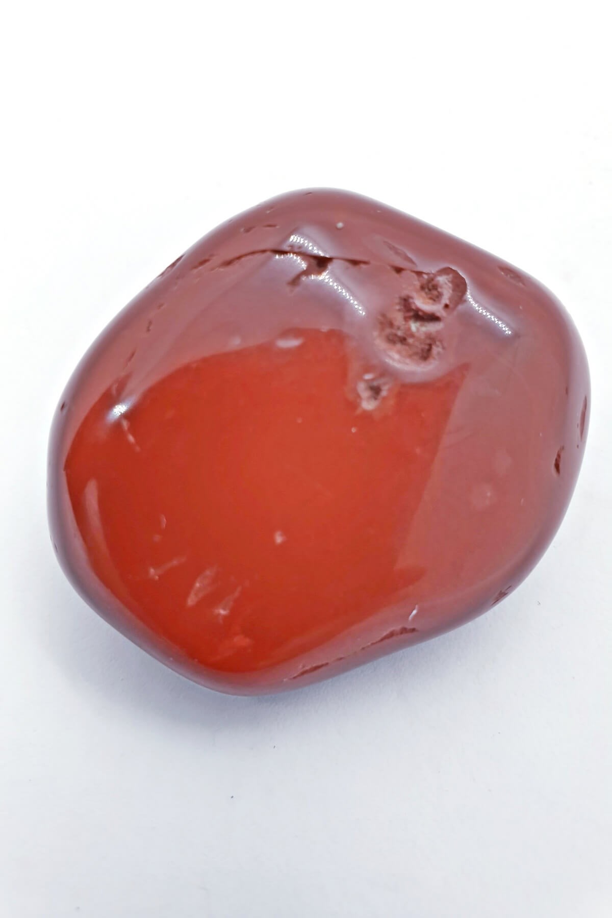 Tamburlanmış Red Jasper Doğal Taş