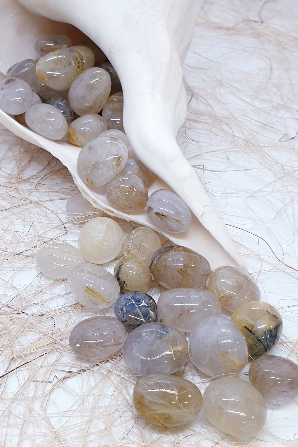 Tamburlu Kristal Izgaralar İçin Melek Saçı