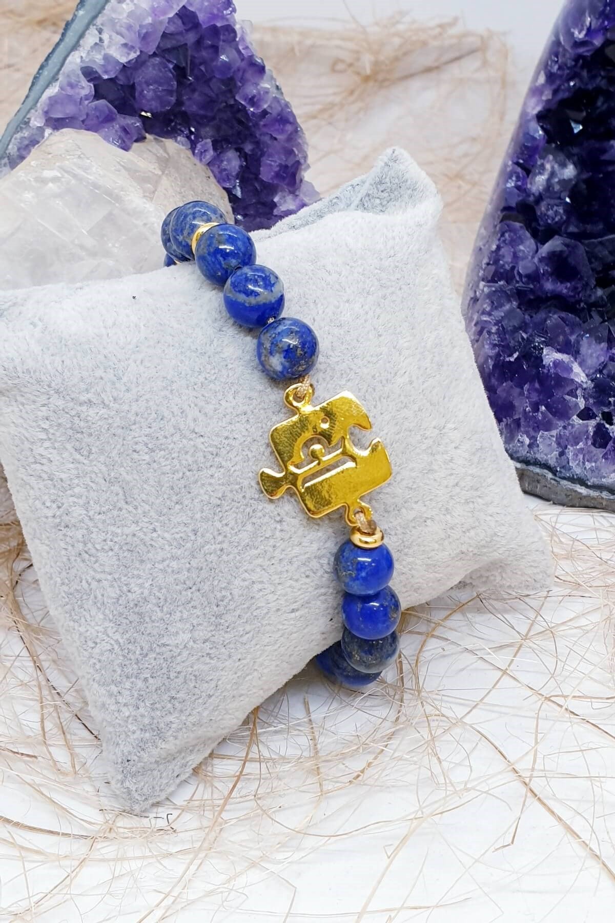 Taşlı Terazi Burcu Bilekliği