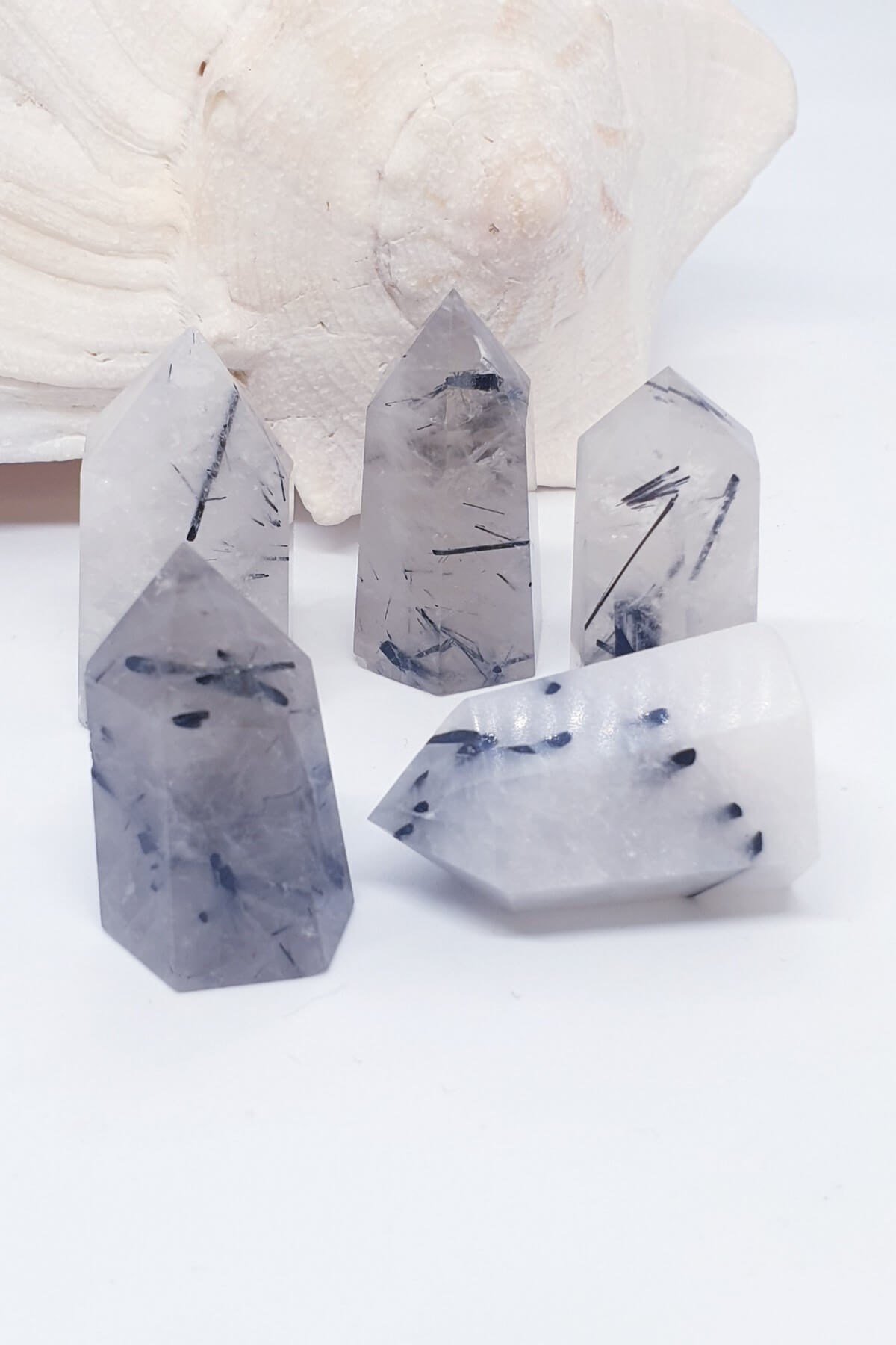 TURMALİNLİ KUVARS OBELİSK