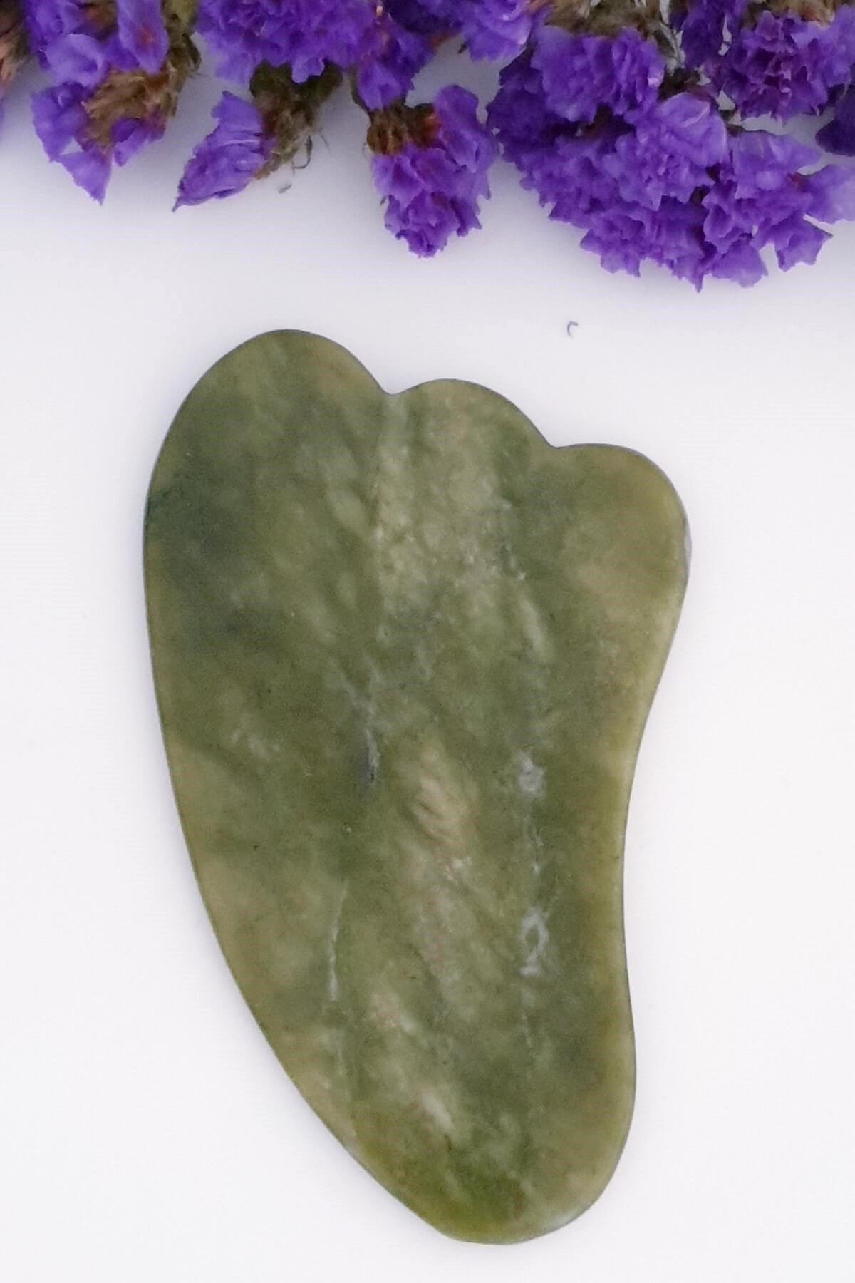 Yeşim Gua Sha Masaj tarağı