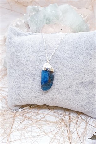 Apatit Doğal Taş Kolye