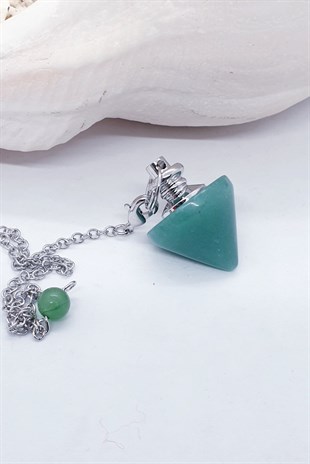 Aventurin Koni Şeklinde Pandül