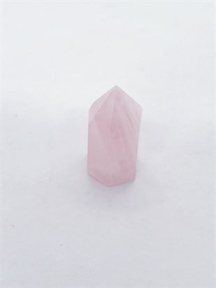 Minik Pembe Kuvars Obelisk