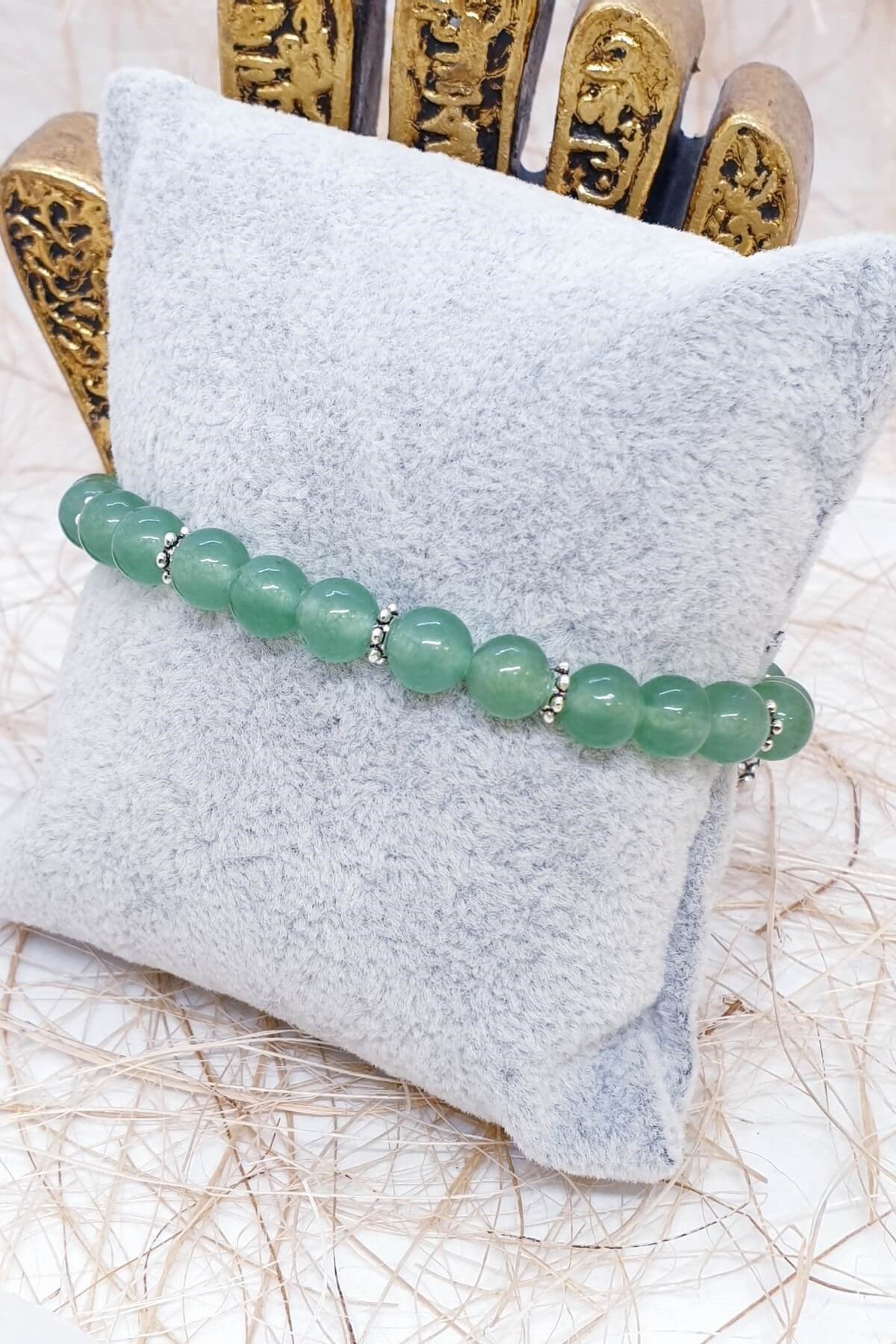 6 mm Aventurin Doğal Taş Bileklik