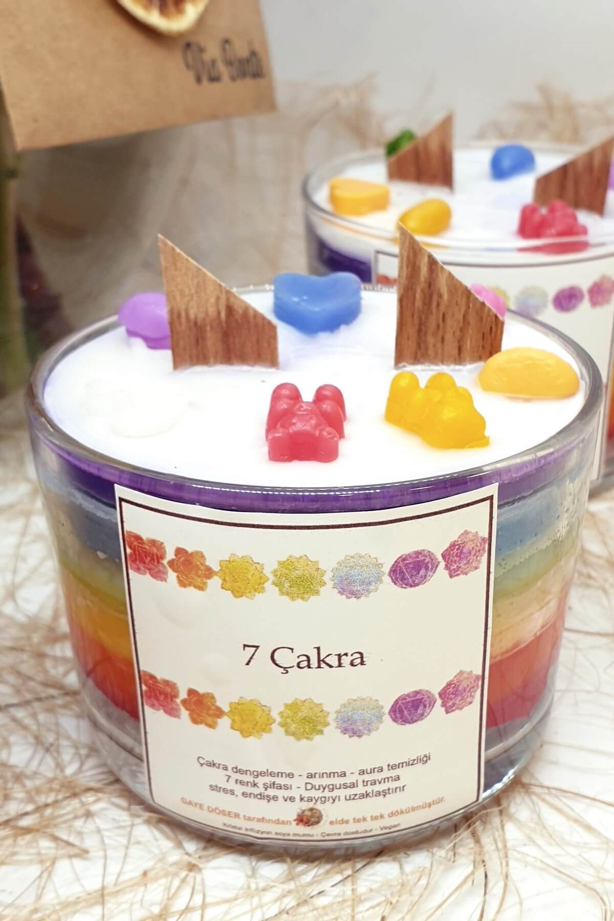 7 Çakra Arınma Ritüel Mumu