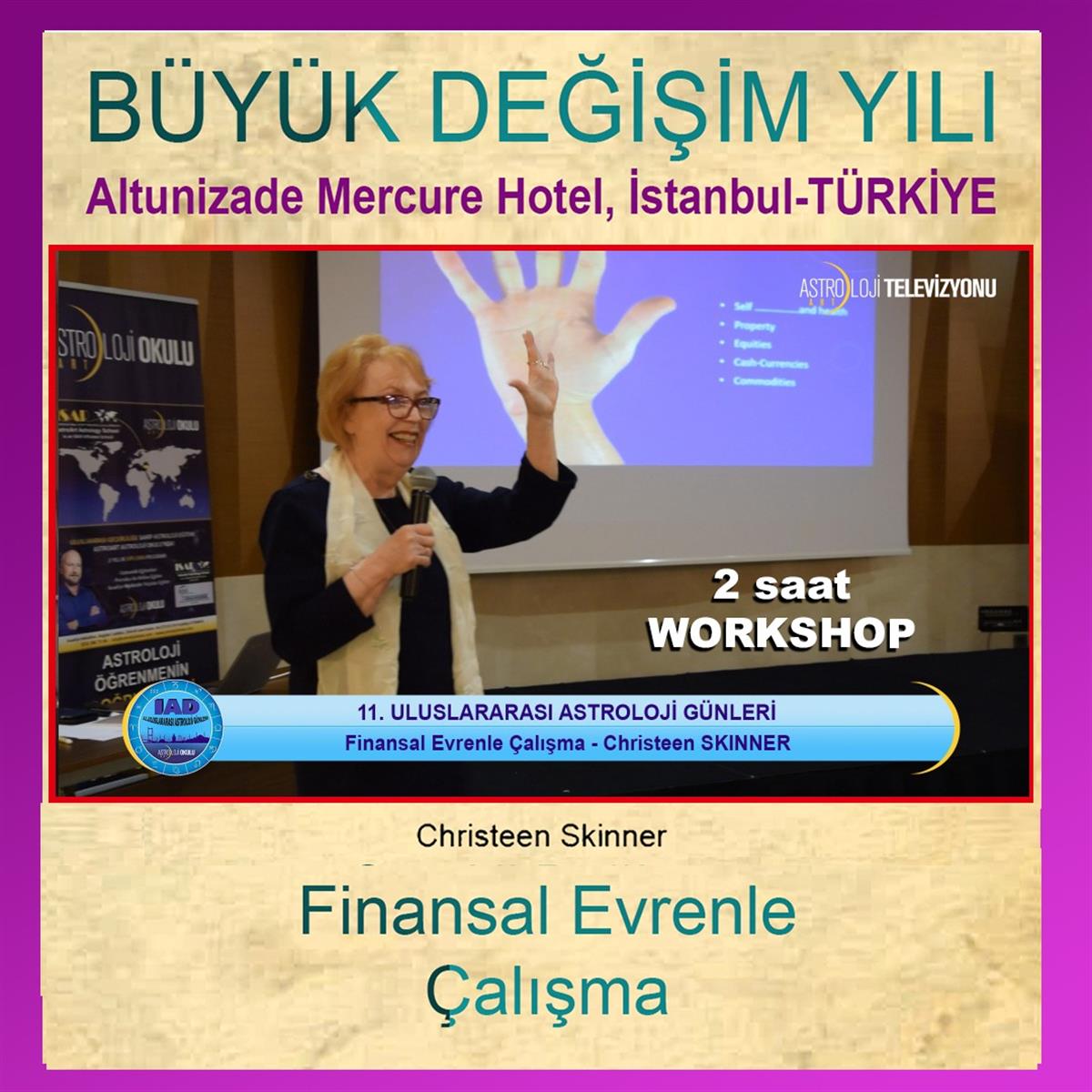 Christeen Skinner WORKSHOP - Finansal Evrenle Çalışma