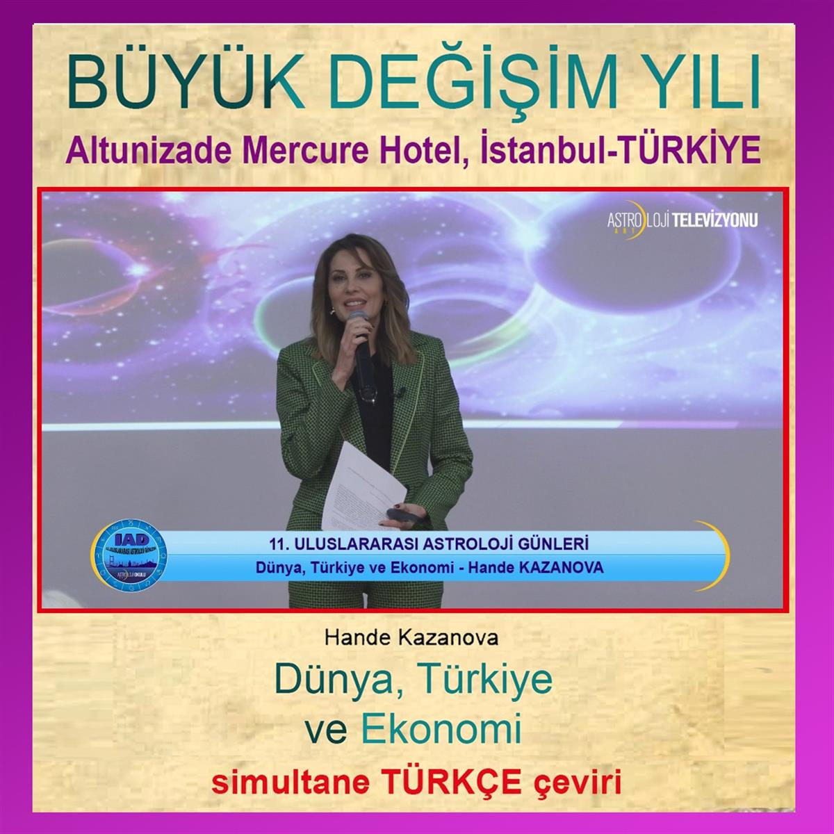Hande Kazanova – Dünya, Türkiye ve Ekonomi