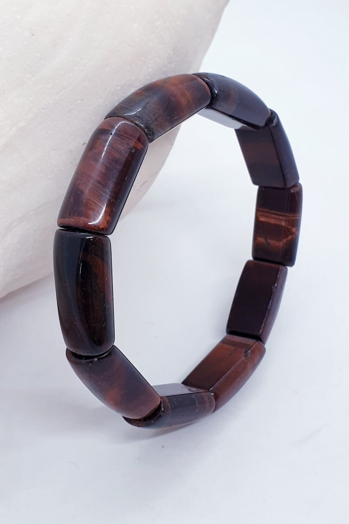 Kırmızı Kaplangözü Tamtur Taşlı Bileklik