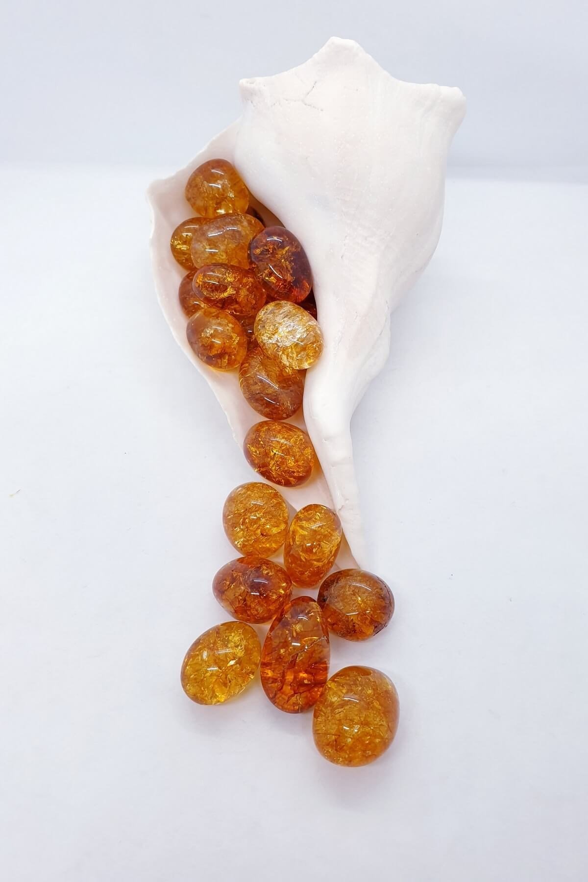 Kristal Izgaralar İçin Sitrin Doğal Taş