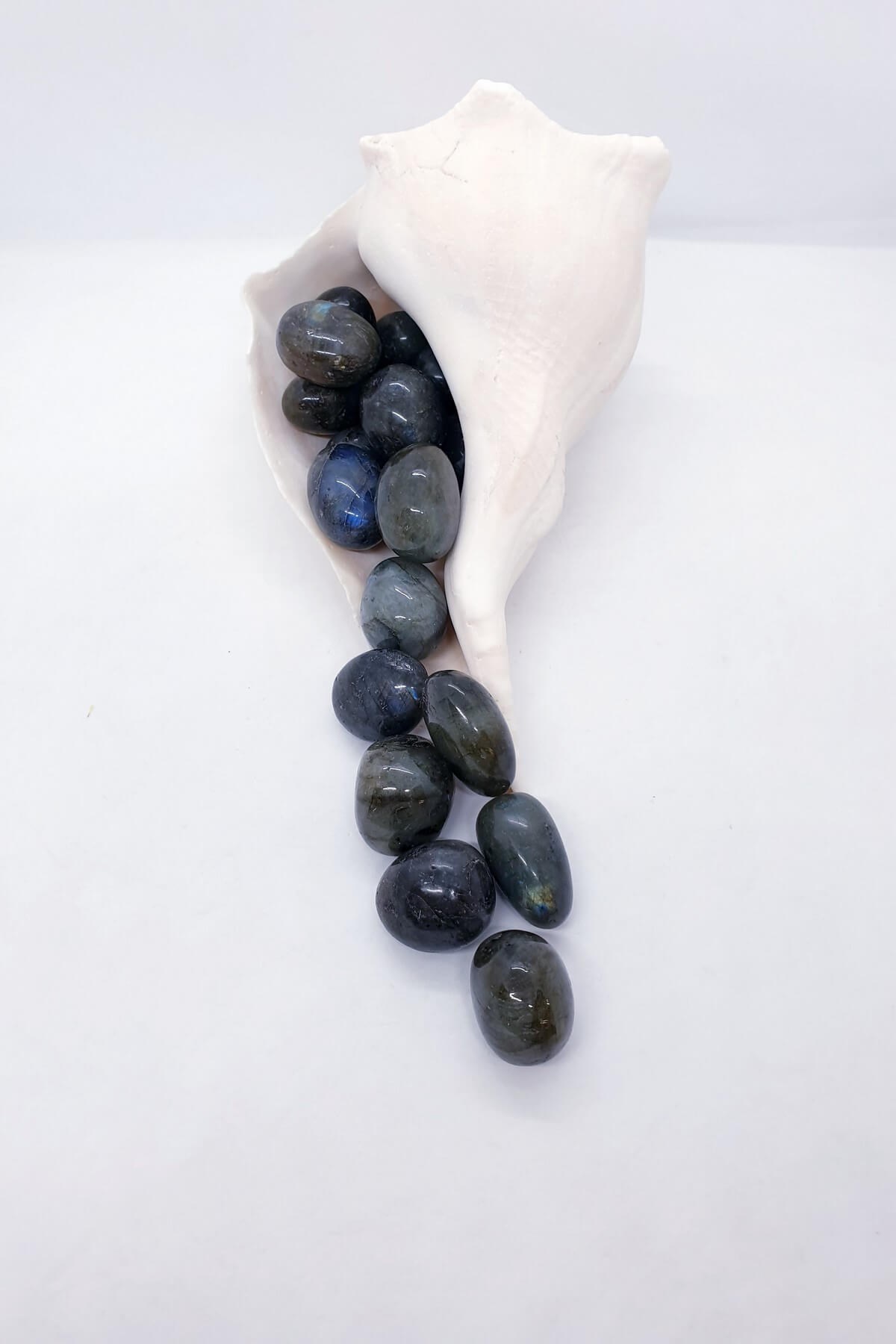 Kristal Izgaralar İçin Tamburlanmış Labradorit