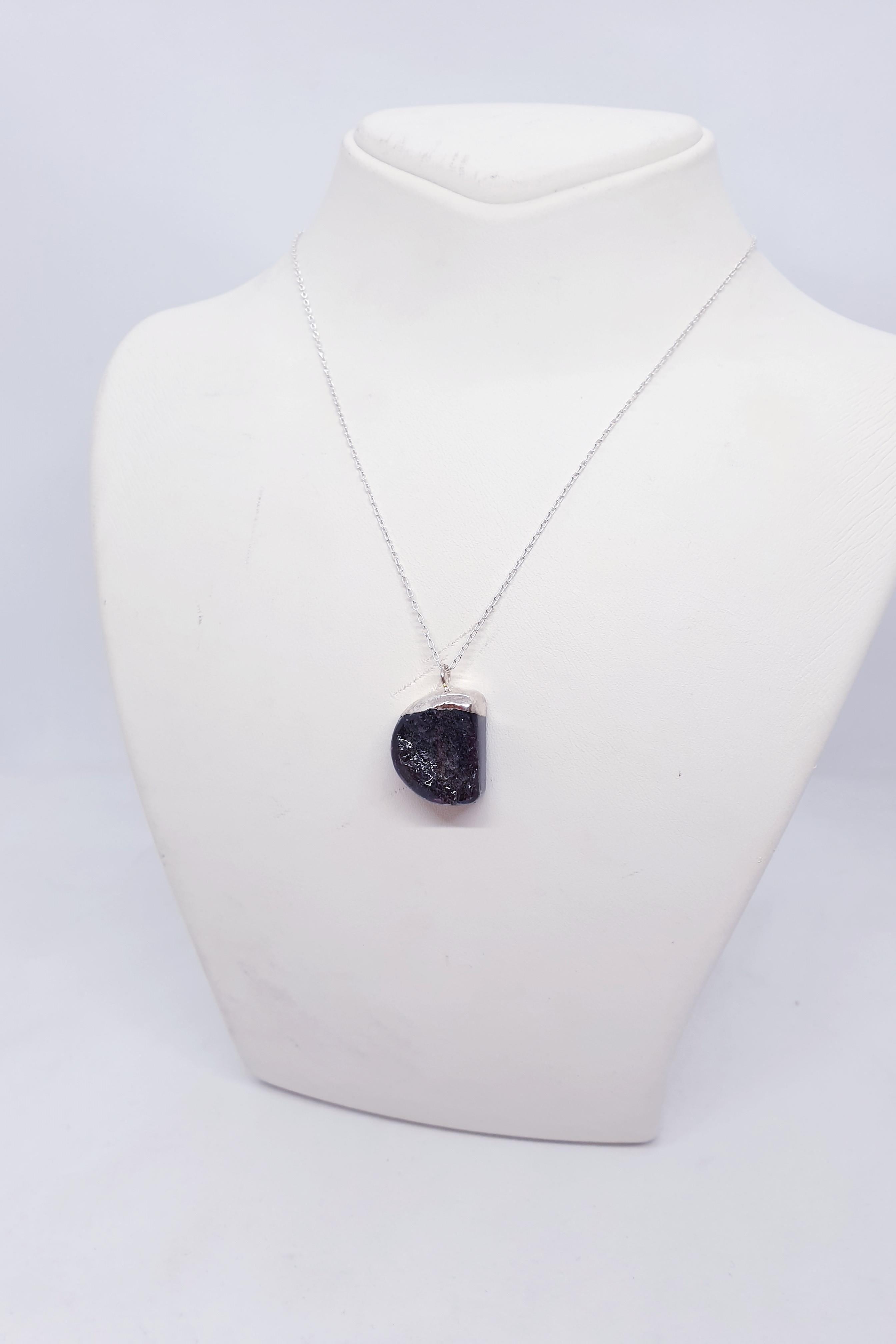 Lal Doğal Taş Kolye