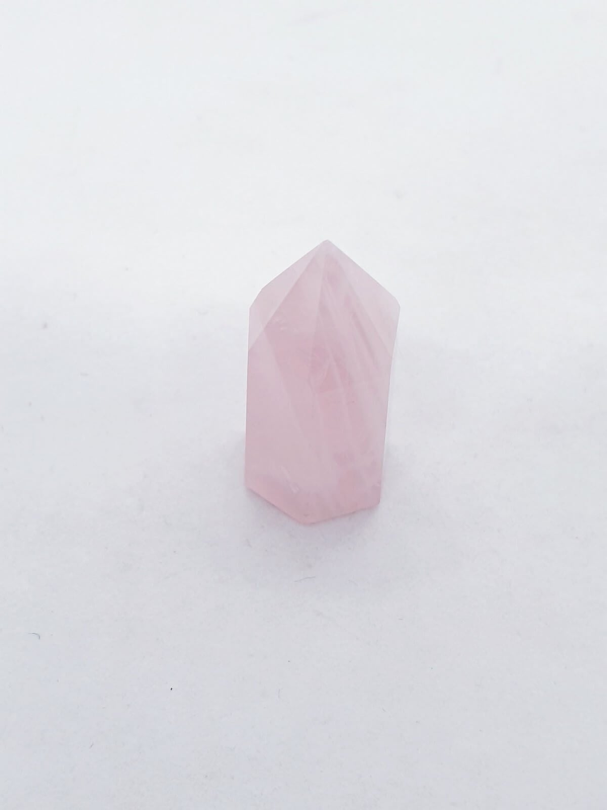 Minik Pembe Kuvars Obelisk