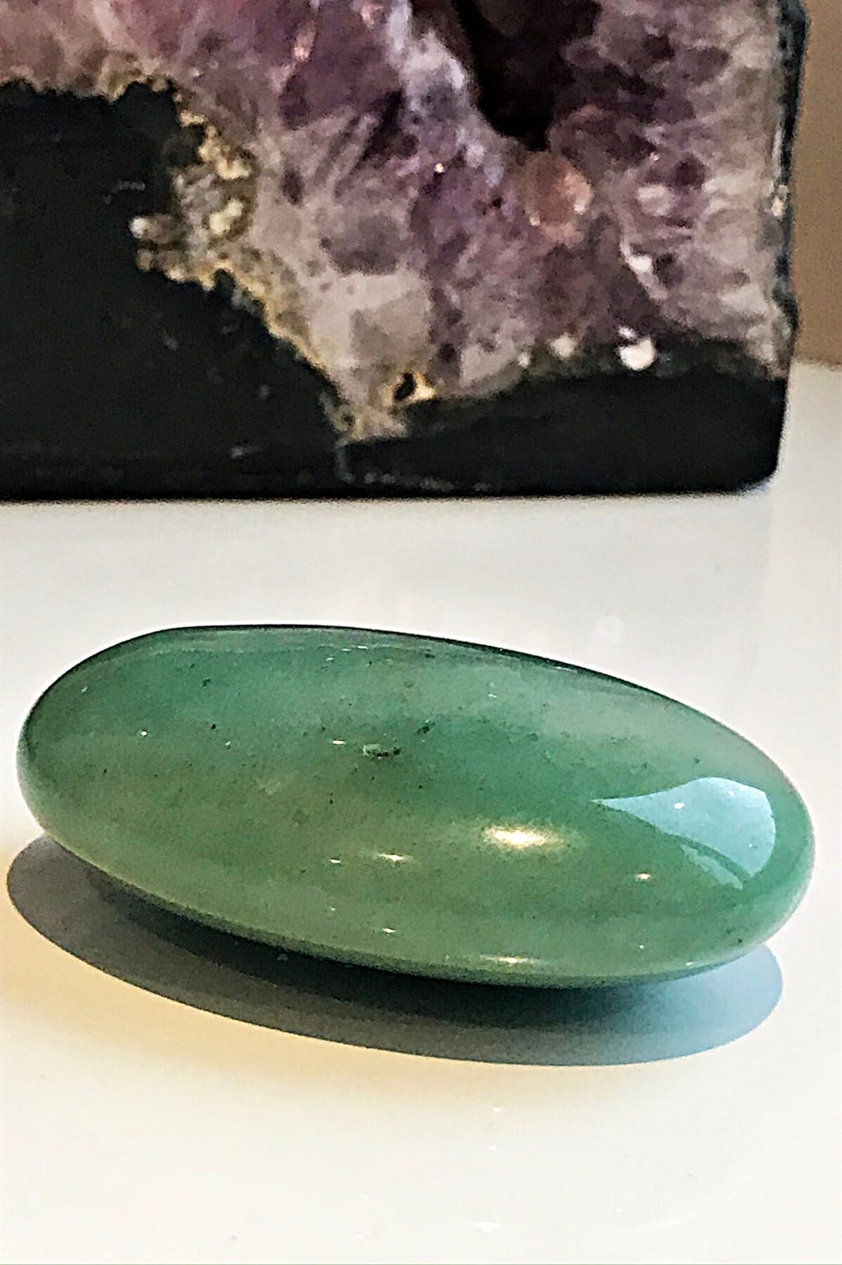 Oval Aventurin Doğal Taş