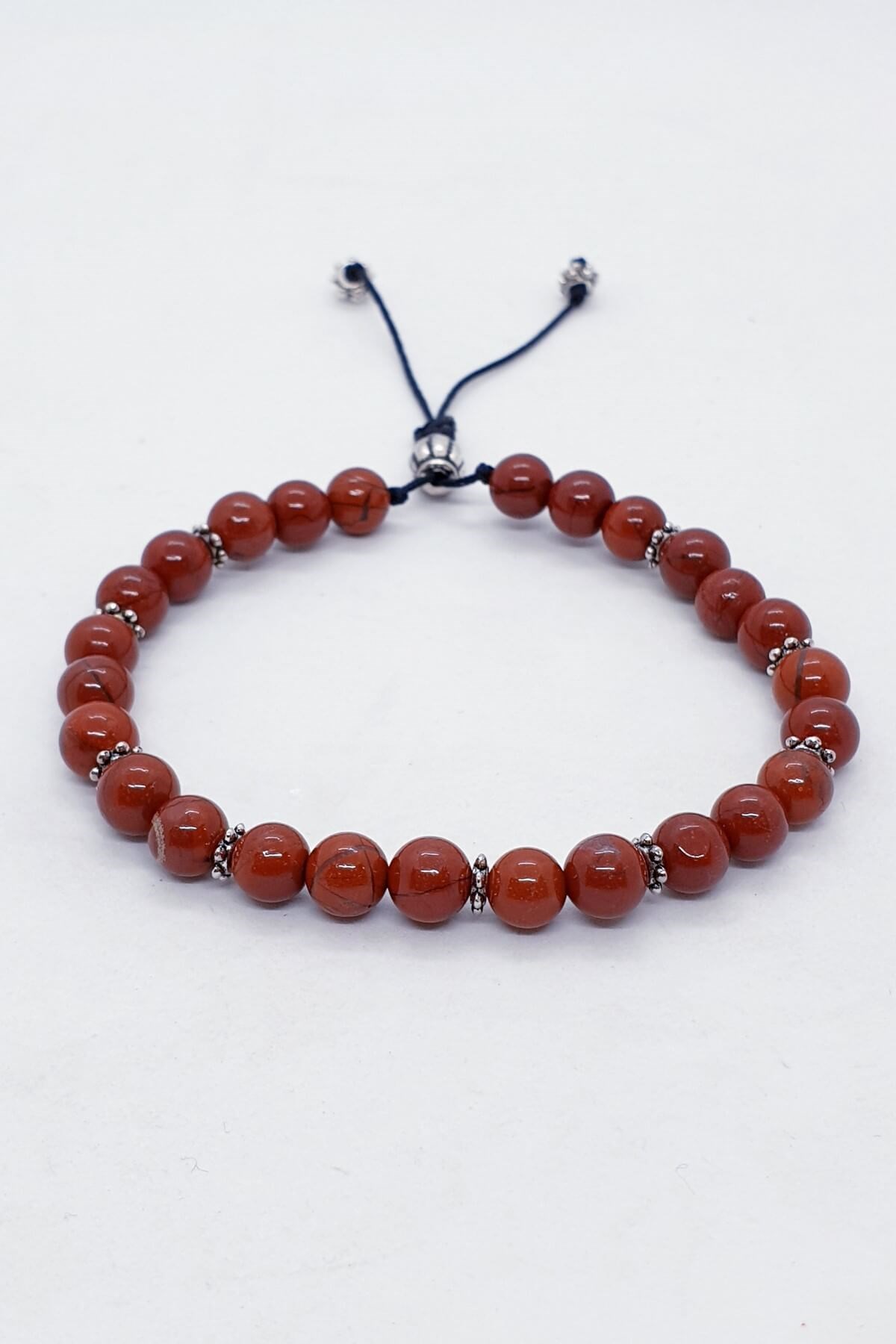 Red Jasper Erkek Bileklik