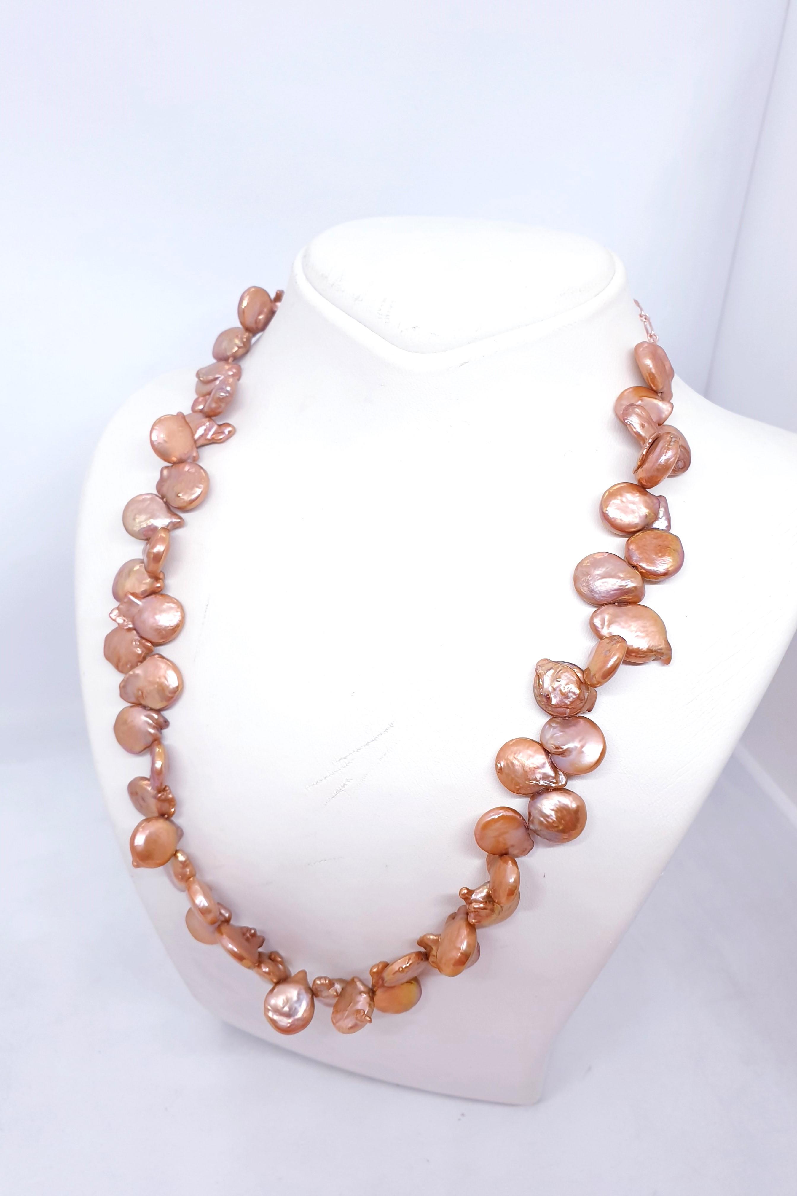 Rose Barok İnci Butik Kolye