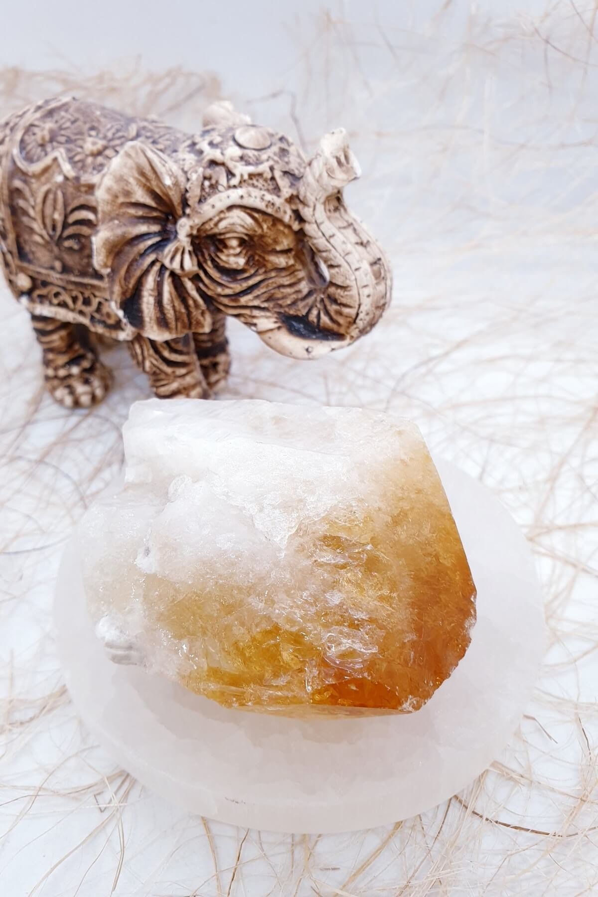 Sitrin Doğal Taş Parça