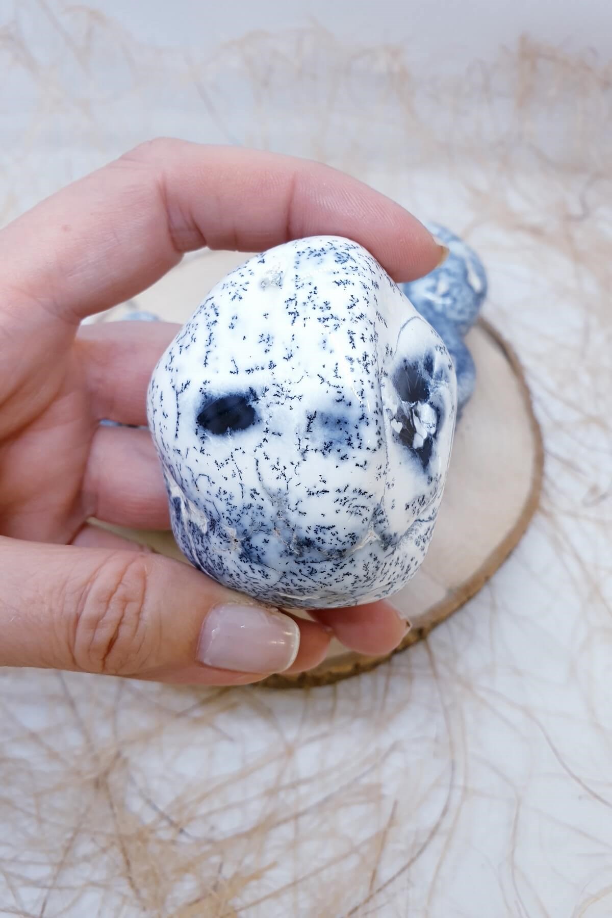 Tamburlanmış Opal Doğal Taş