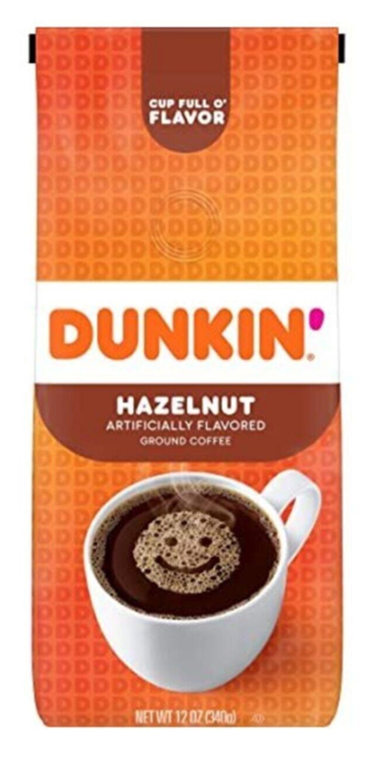 dunkın hazelnut 340 gr