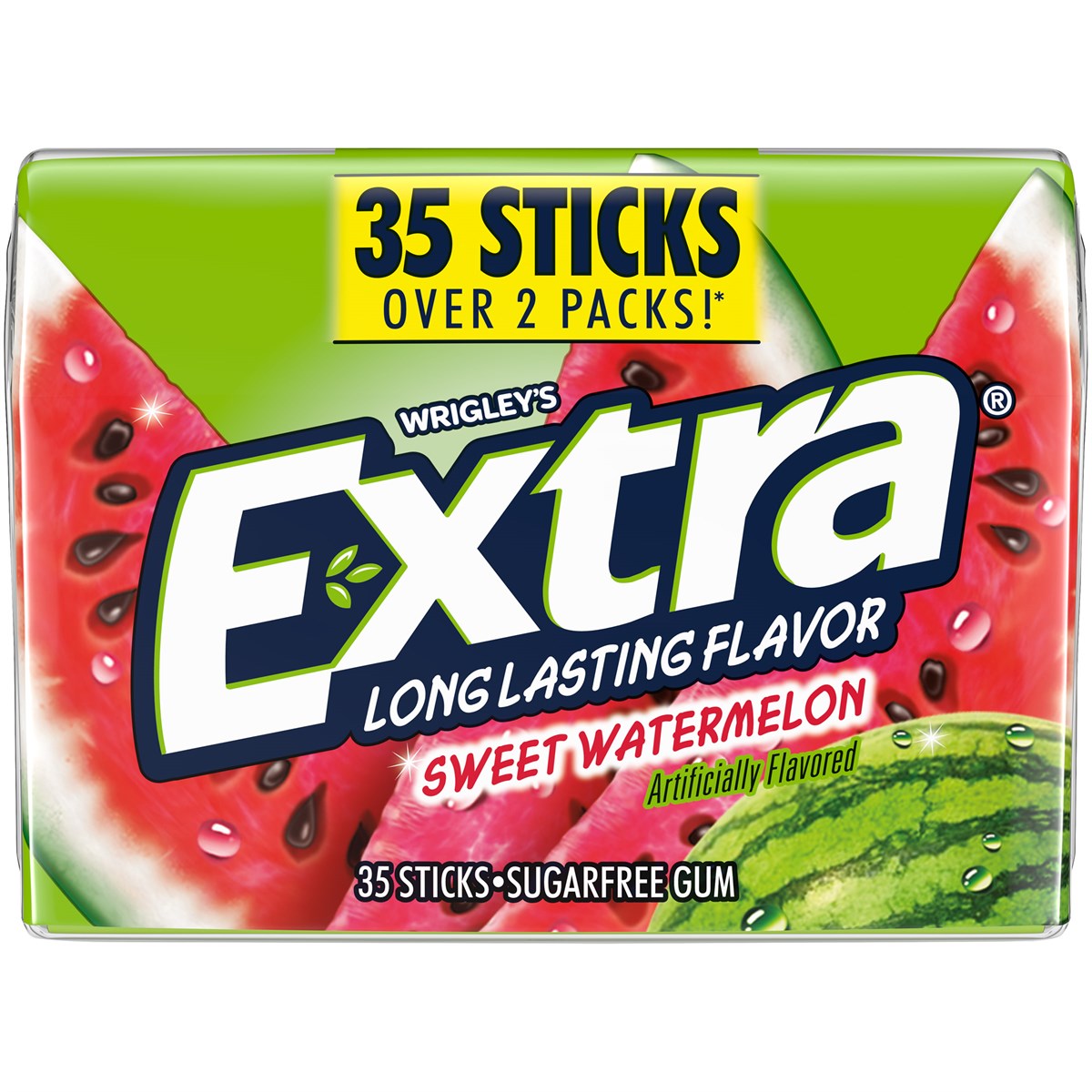 Extra long sweet watermelon