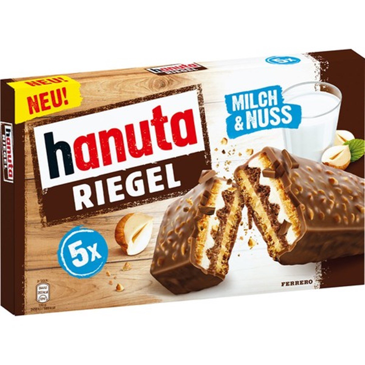 Hanuta Riegel  5'li Gofret 34.5gr