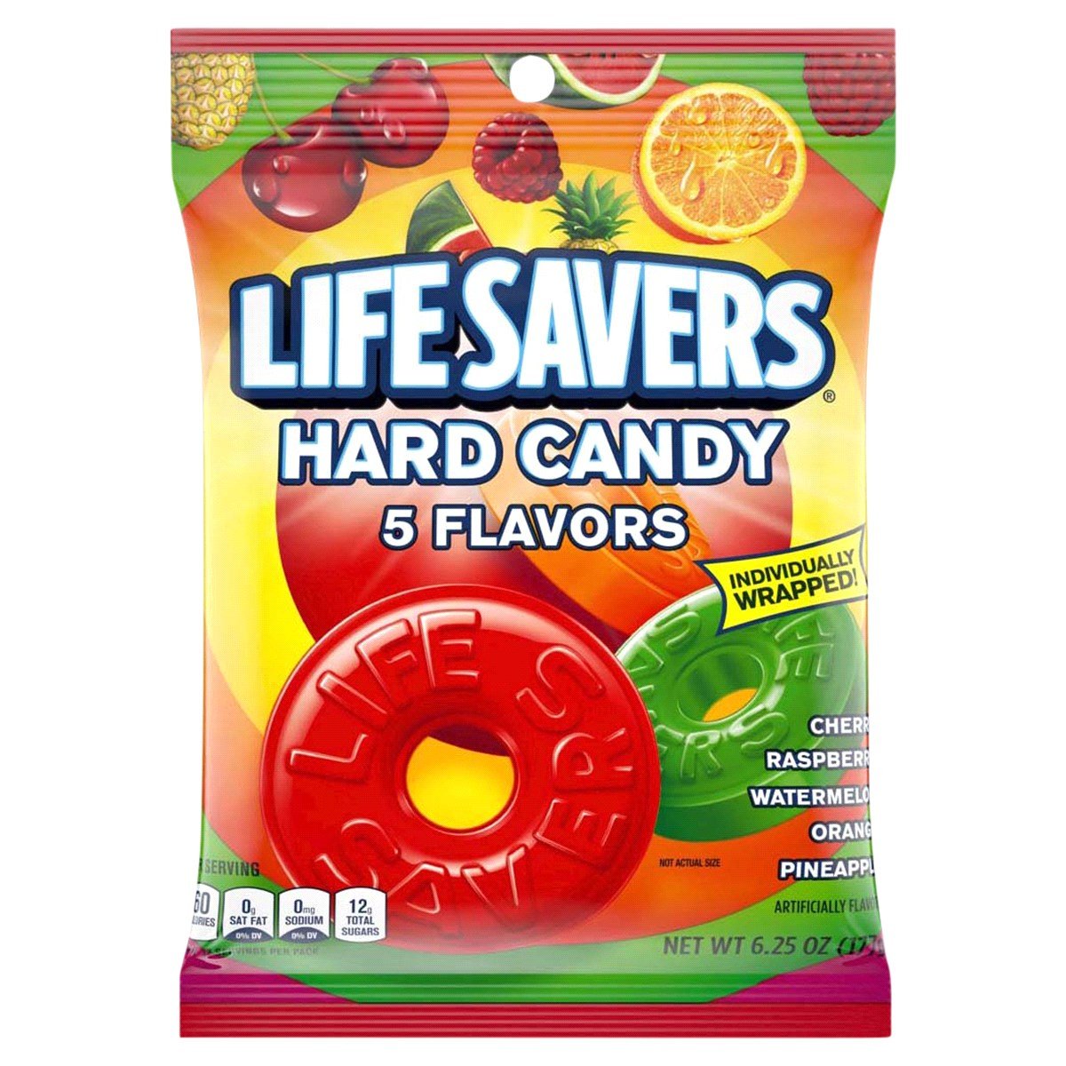 Life Savers Karışık Meyveli Şekersiz Şeker (78gr)