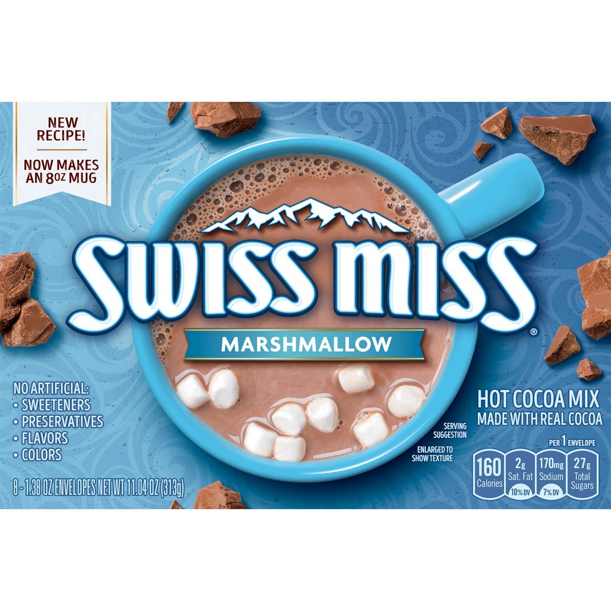 Swiss Miss Marshmallow 8 li pkaet