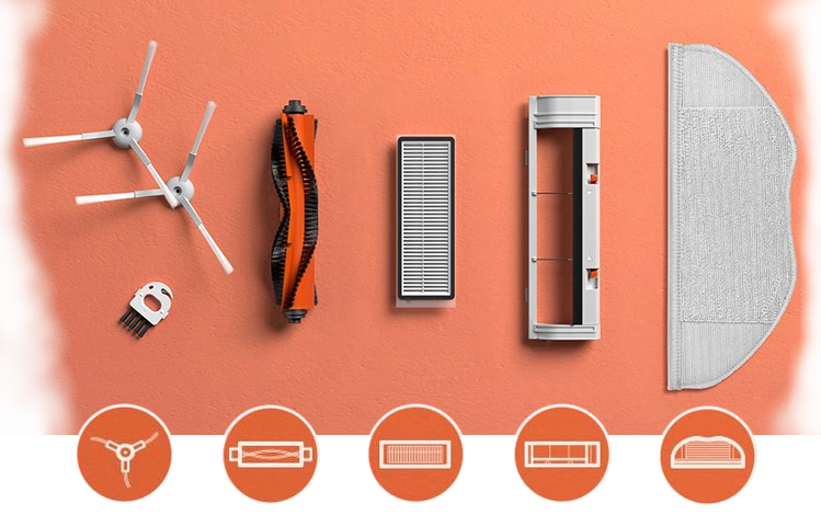 robot süpürge yedek parça