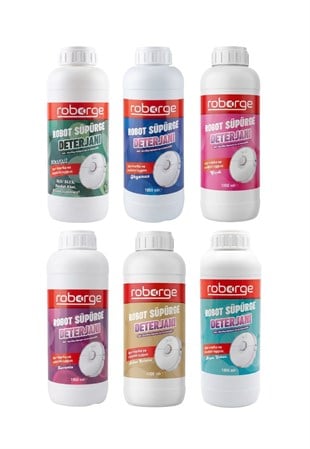 Roborge Robot Süpürge Deterjanı 6 Litre (6x1000ml)
